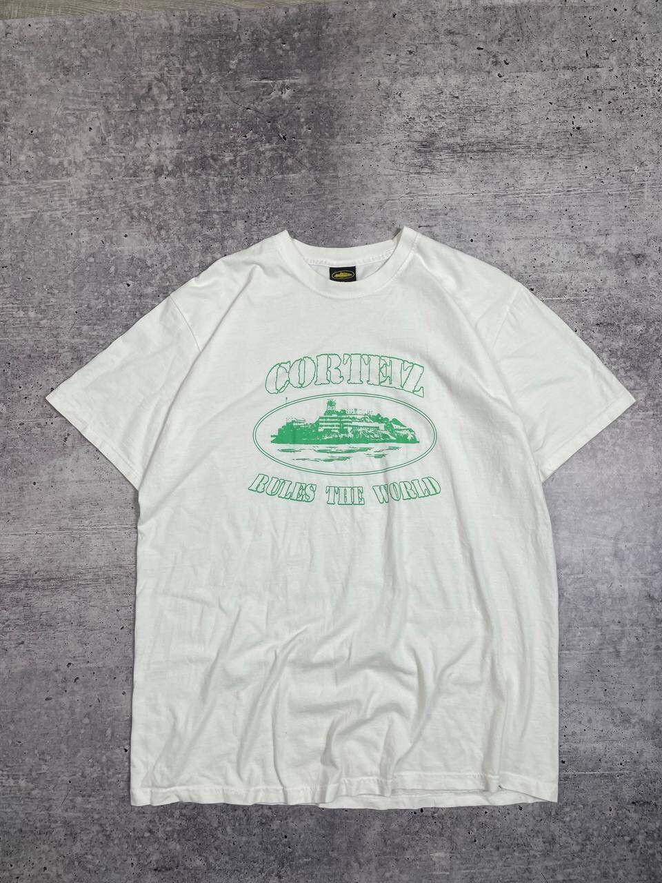 Corteiz Corteiz Alcatraz T-Shirt White | Grailed