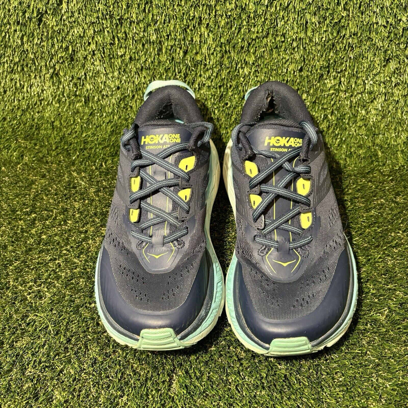Hoka Size 7 - Hoka One One Stinson 6 Outer Space Blue Glass W Size US 7 / IT 37 - 2 Thumbnail
