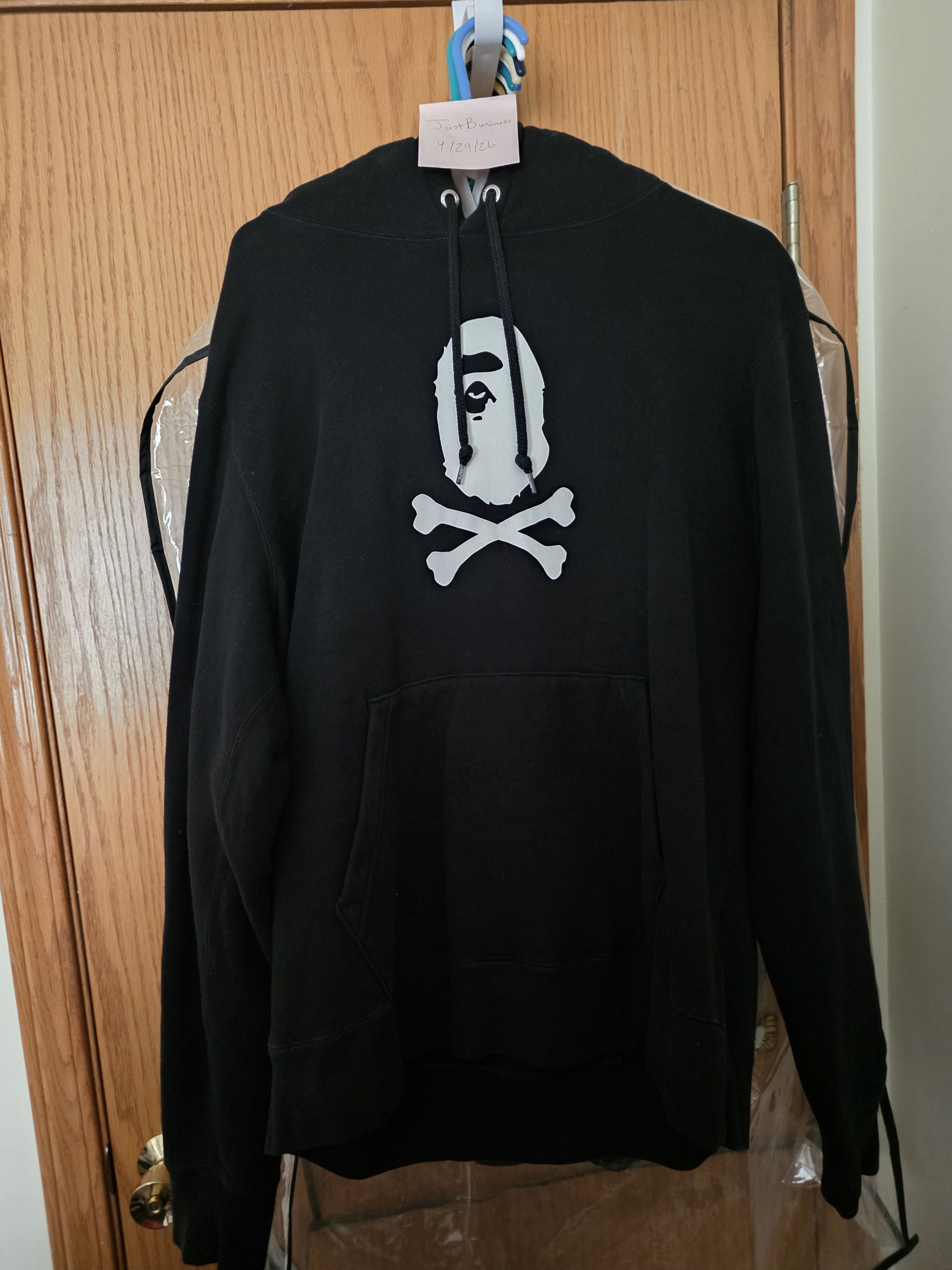 Bape Bape Pirate Store Crossbones Pullover Hoodie Size US L / EU 52-54 / 3 - 1 Thumbnail