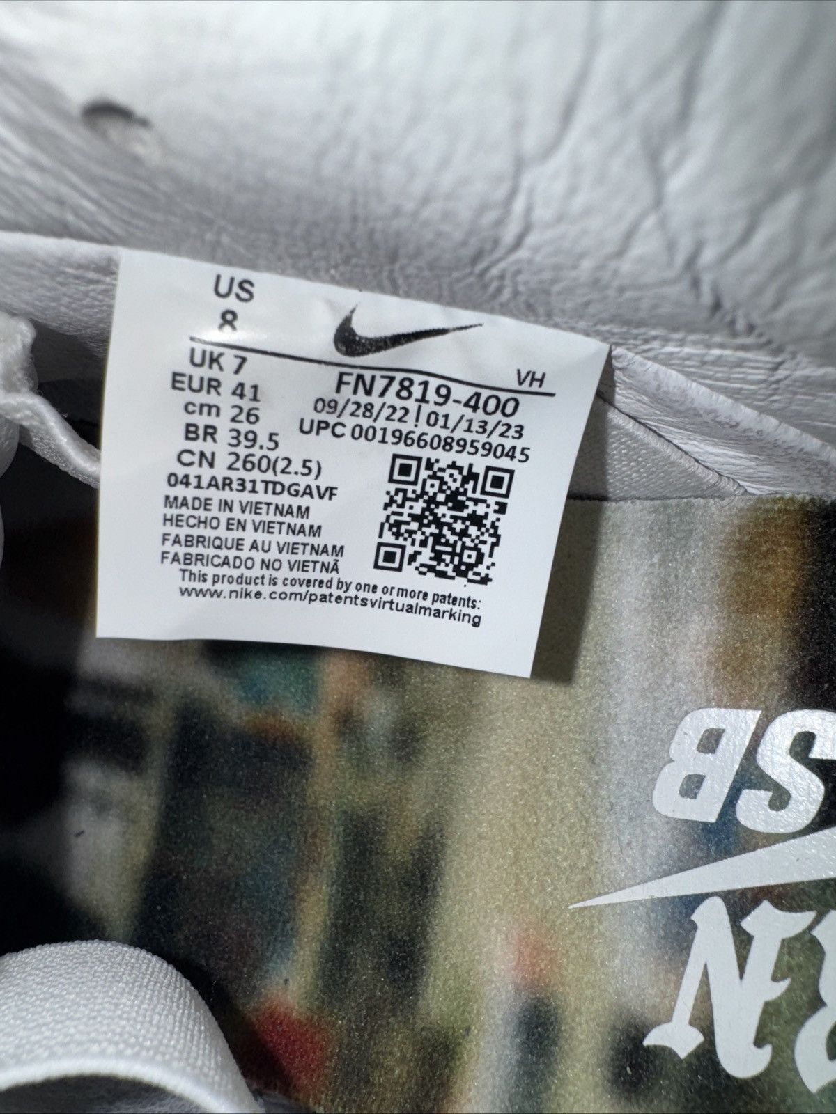 Born X Raised × Nike Nike SB Dunk Low Born x Raised One Blocked At A Time size 8 Size US 8 / EU 41 - 7 Thumbnail
