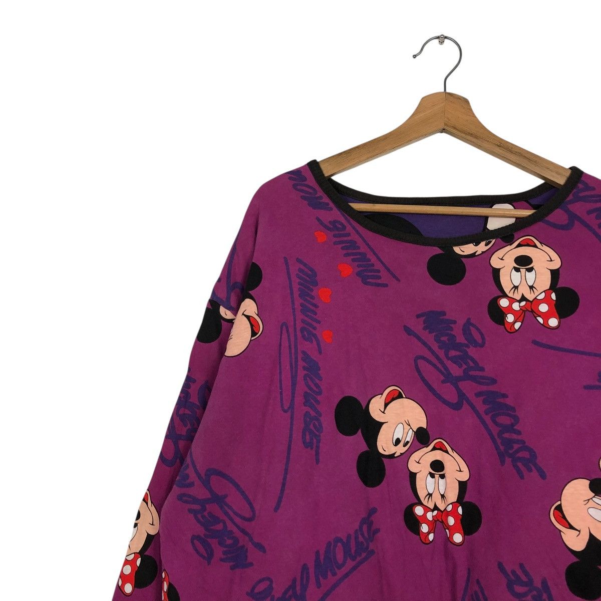 Mickey Mouse 🔥VINTAGE SWEATSHIRT DISNEY MICKEY MOUSE FULL PRINT RARE Size US M / EU 48-50 / 2 - 9 Thumbnail