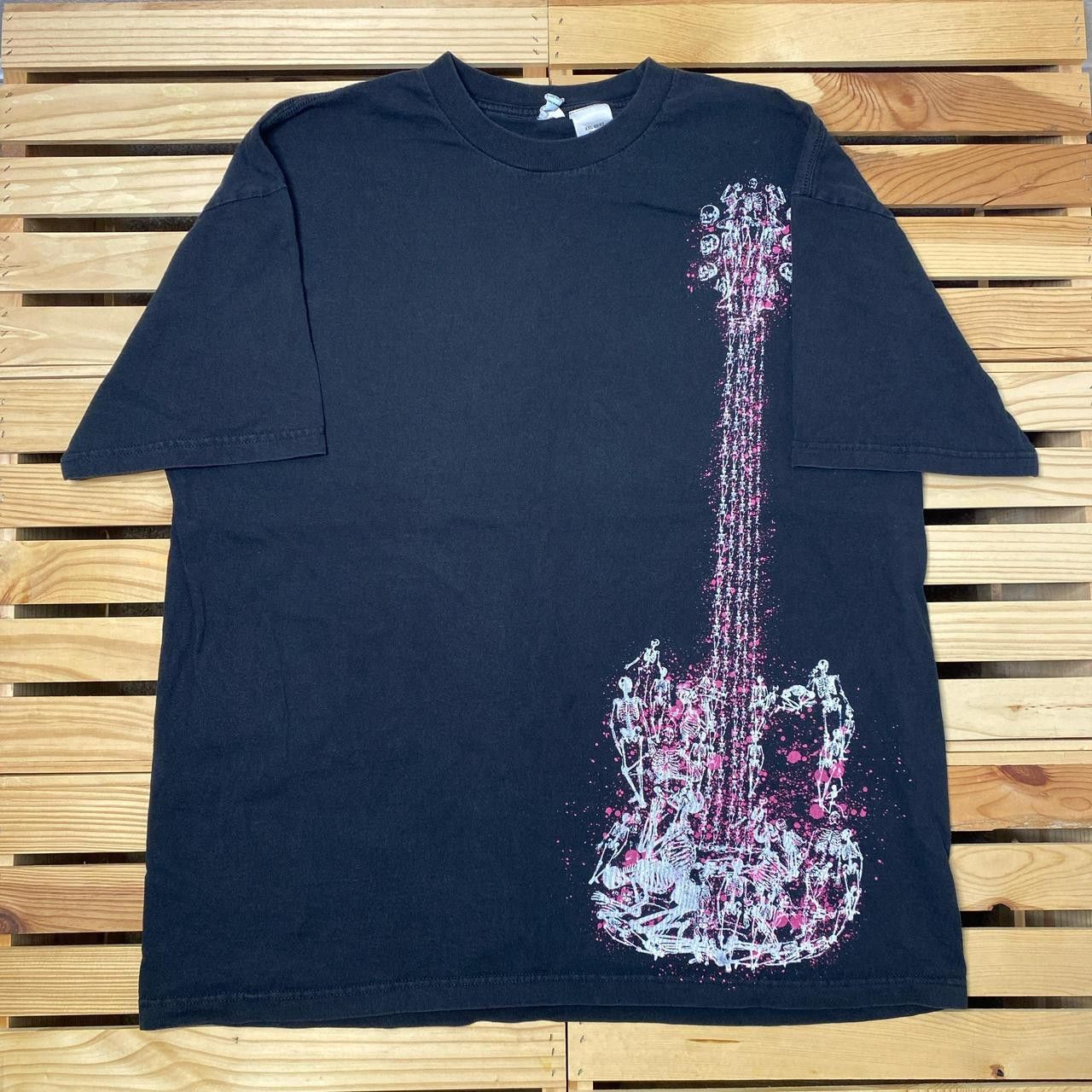 Other Skeleton Guitar Black Y2K Guitarist Tee Size 2XL Size US XXL / EU 58 / 5 - 1 Thumbnail