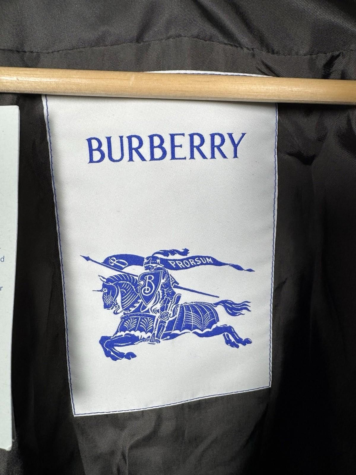 Burberry Burberry Shearling-Collar Long Sleeved Calf Grain Leather Size US L / EU 52-54 / 3 - 10 Thumbnail