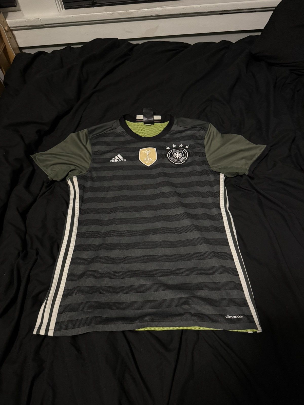 Adidas 2014 world cup champions german 3rd kit Size US M / EU 48-50 / 2 - 1 Thumbnail