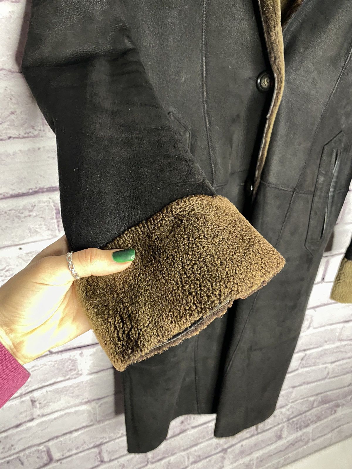 Other women's natural fur coat double-sided with belt vintage Size S / US 4 / IT 40 - 7 Thumbnail