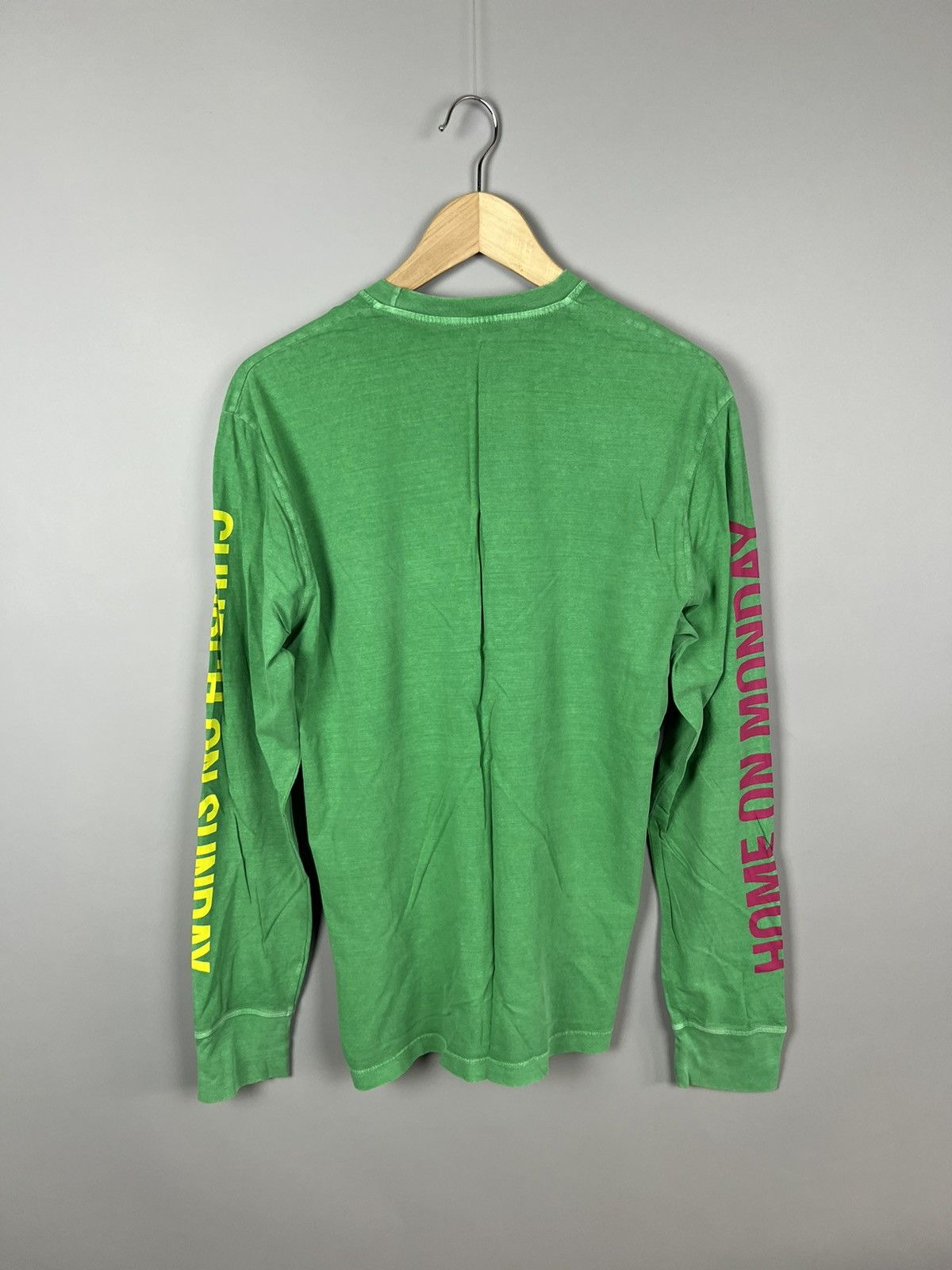 Dsquared2 Vintage Dsquared2 Long Sleeve big Logo Ed Hardy Style Y2K Size US M / EU 48-50 / 2 - 8 Thumbnail