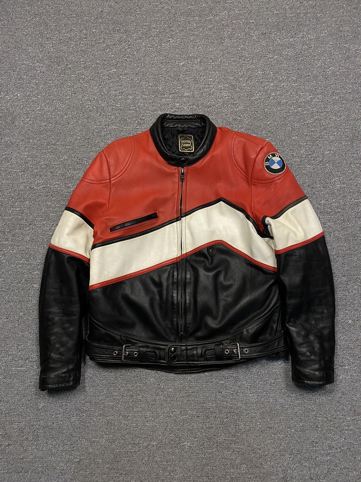 Bmw × Leather Jacket × Racing Vintage BMW Audi Mercedes Suzuki Honda ...