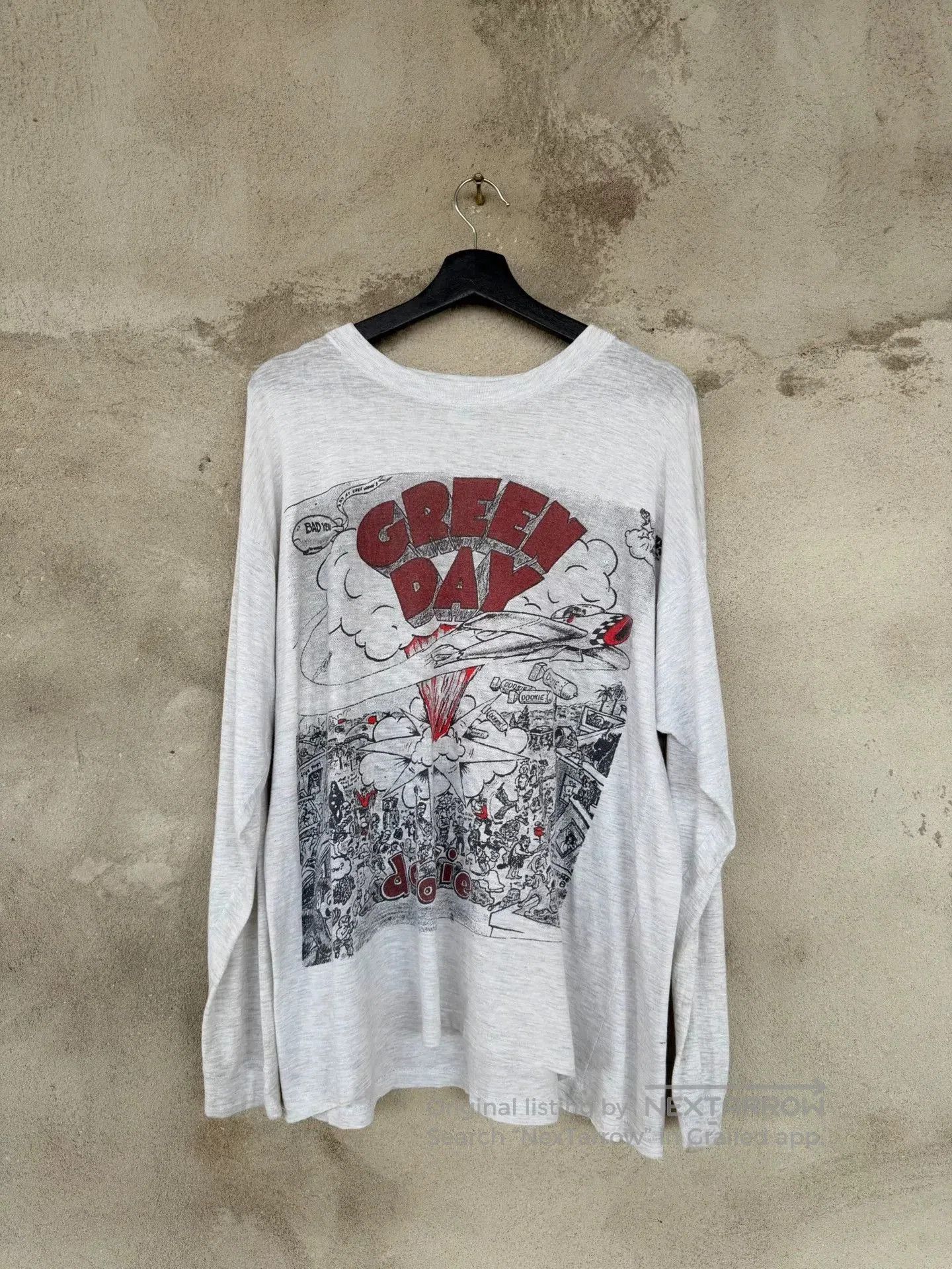 Vintage Vintage Green Day 90s Rock Band Tee. Size US M / EU 48-50 / 2 - 1 Thumbnail