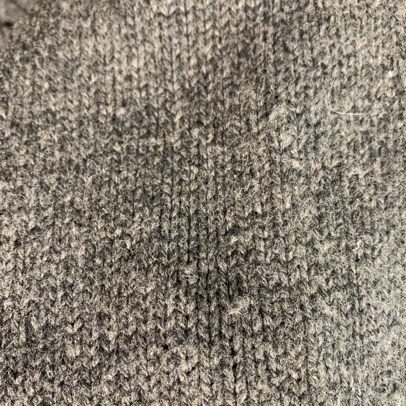 Onassis ONASSIS Size S Grey Wool Shawl Collar Sweater Size US S / EU 44-46 / 1 - 7 Thumbnail