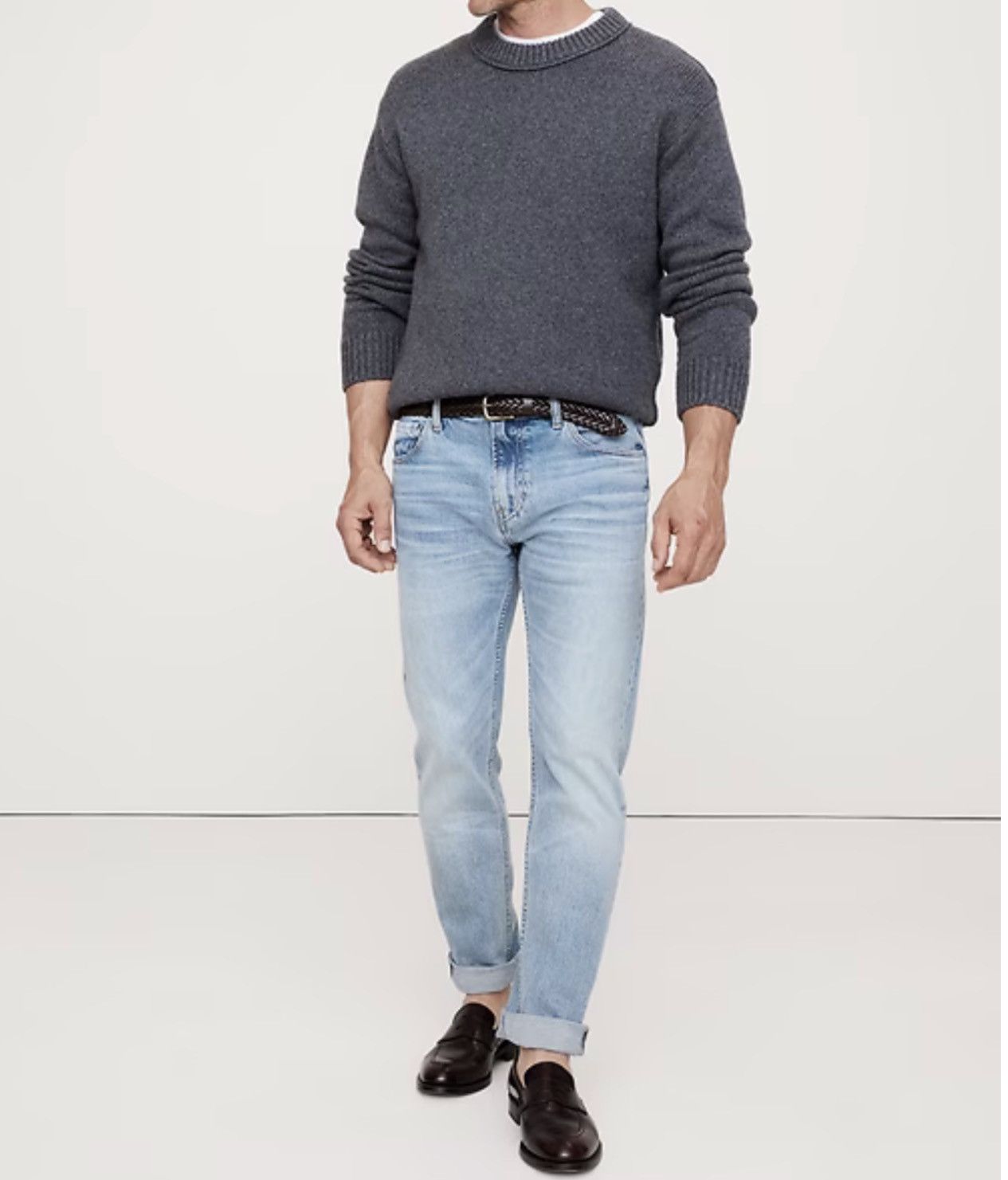 Banana Republic Banana Republic Standard Fit Denim Jeans Light Wash Sz 32x32 Size US 32 / EU 48 - 1 Thumbnail