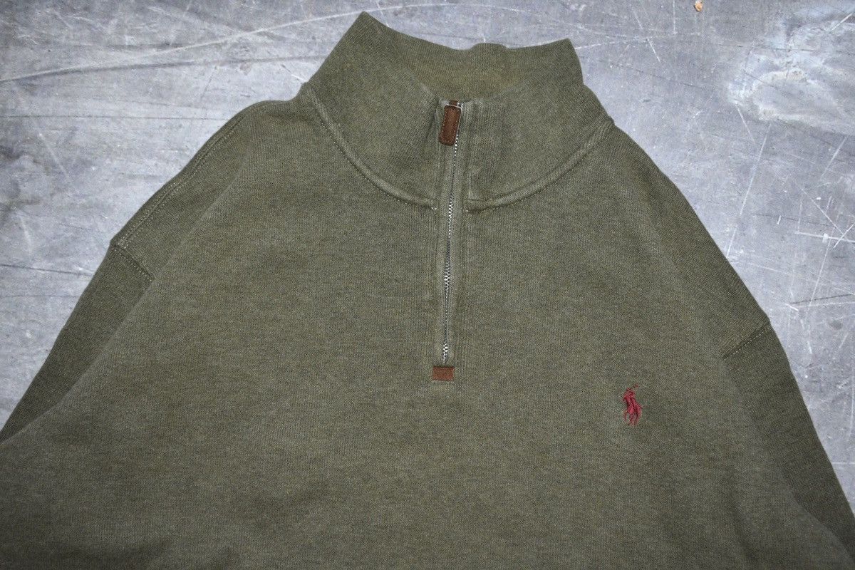 Polo Ralph Lauren Vintage Polo Ralph Lauren Quarter-Zip Pullover (XXL) Size US XXL / EU 58 / 5 - 3 Thumbnail