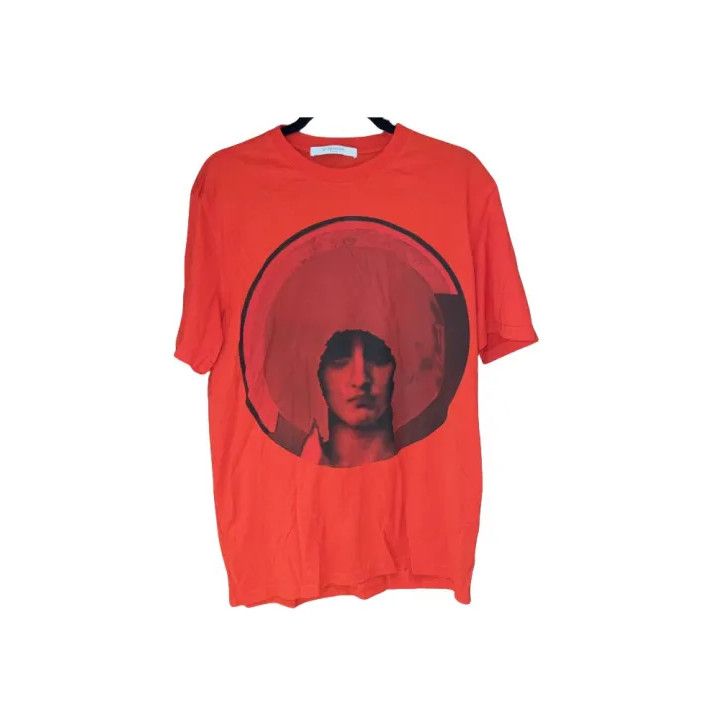Givenchy Givenchy Red Graphic Short-Sleeve Unisex Shirt Size US S / EU 44-46 / 1 - 1 Thumbnail