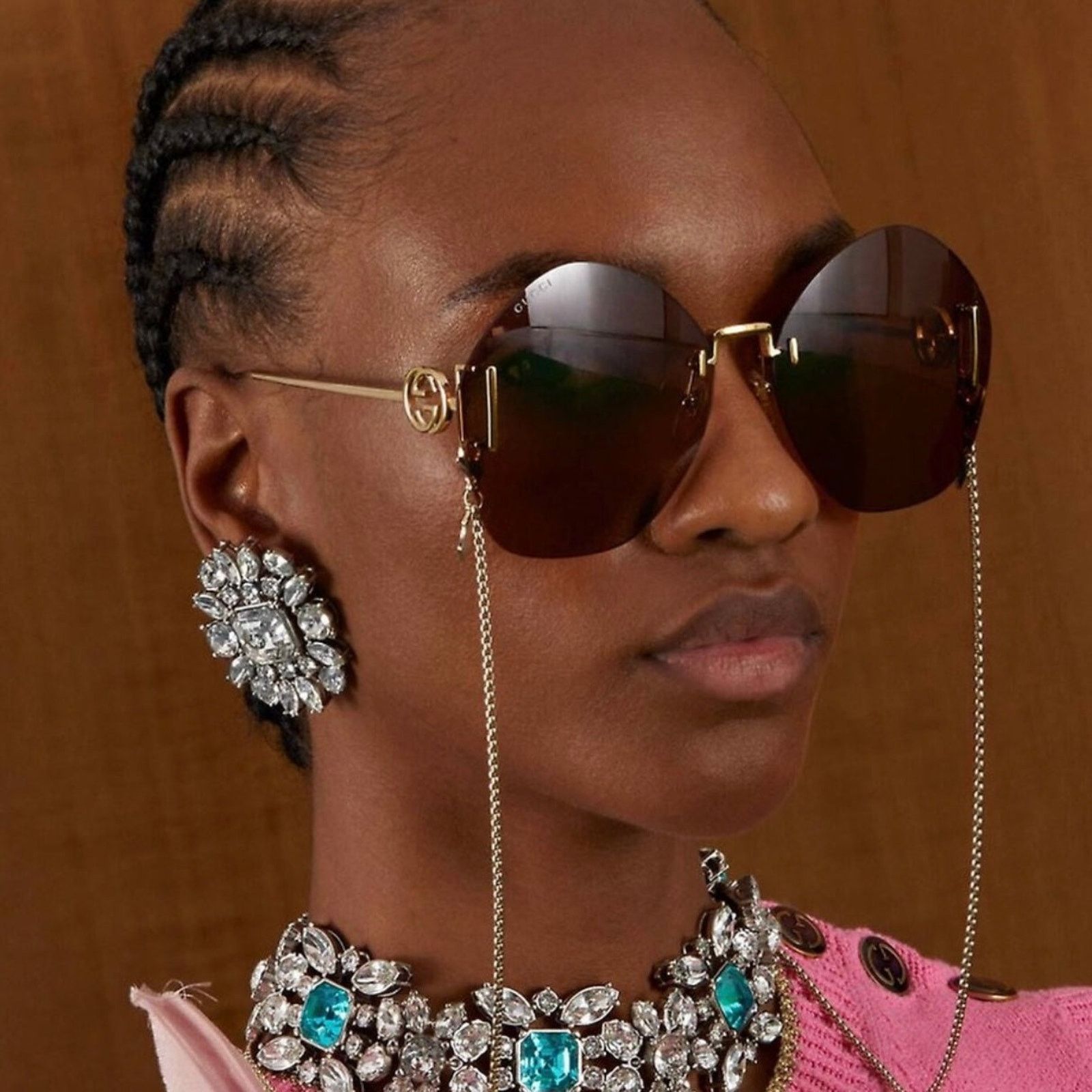 Gucci New!!! GUCCI Sunglasses GG1203S 003 Authentic Size ONE SIZE - 13 Thumbnail