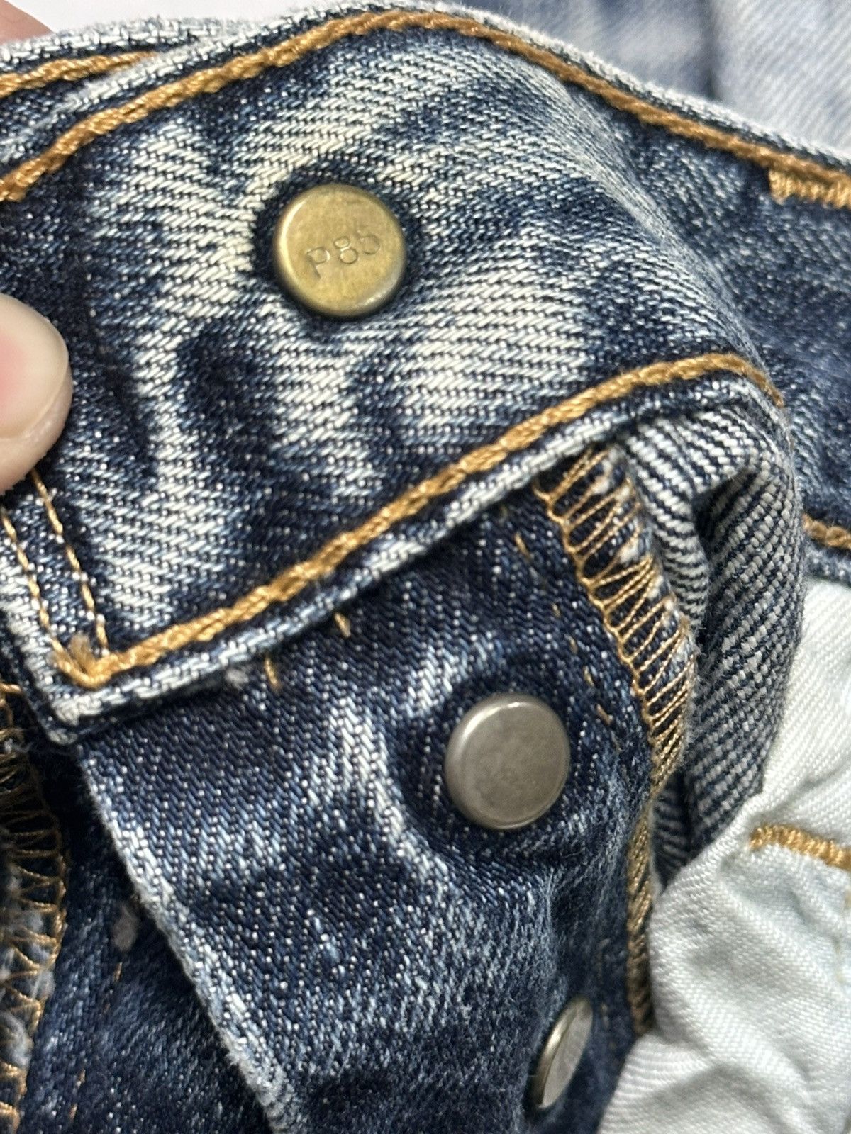 Levi's Levis 501 Vintage Y2K With Distressed Straight Leg Butterfly Size US 30 / EU 46 - 9 Thumbnail