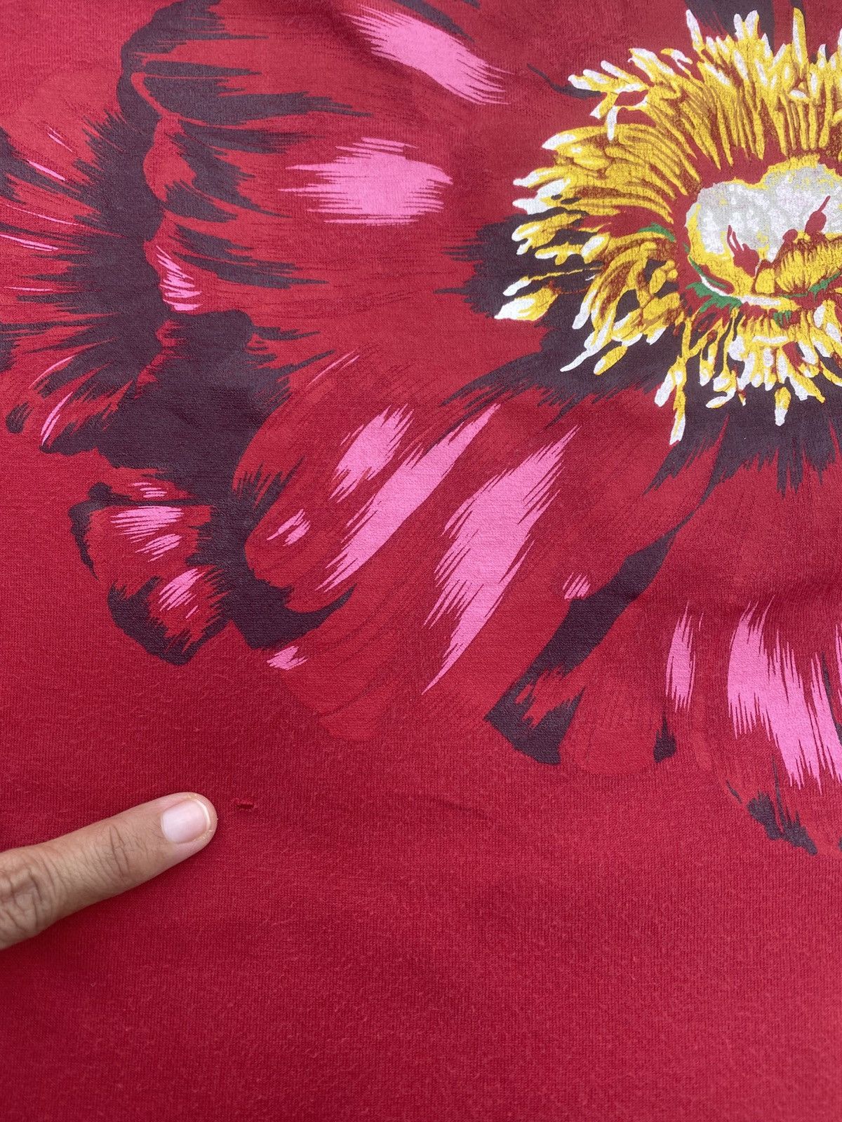 Kenzo Rare Vintage KENZO Floral Print Longsleeve Shirt Size US M / EU 48-50 / 2 - 7 Thumbnail