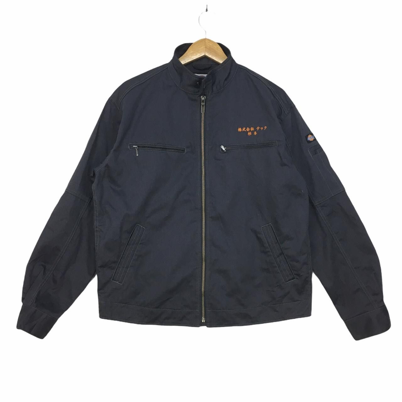 Dickies Vtg DICKIES Zip Up Workwear Jacket Original American Brand Size US L / EU 52-54 / 3 - 1 Thumbnail