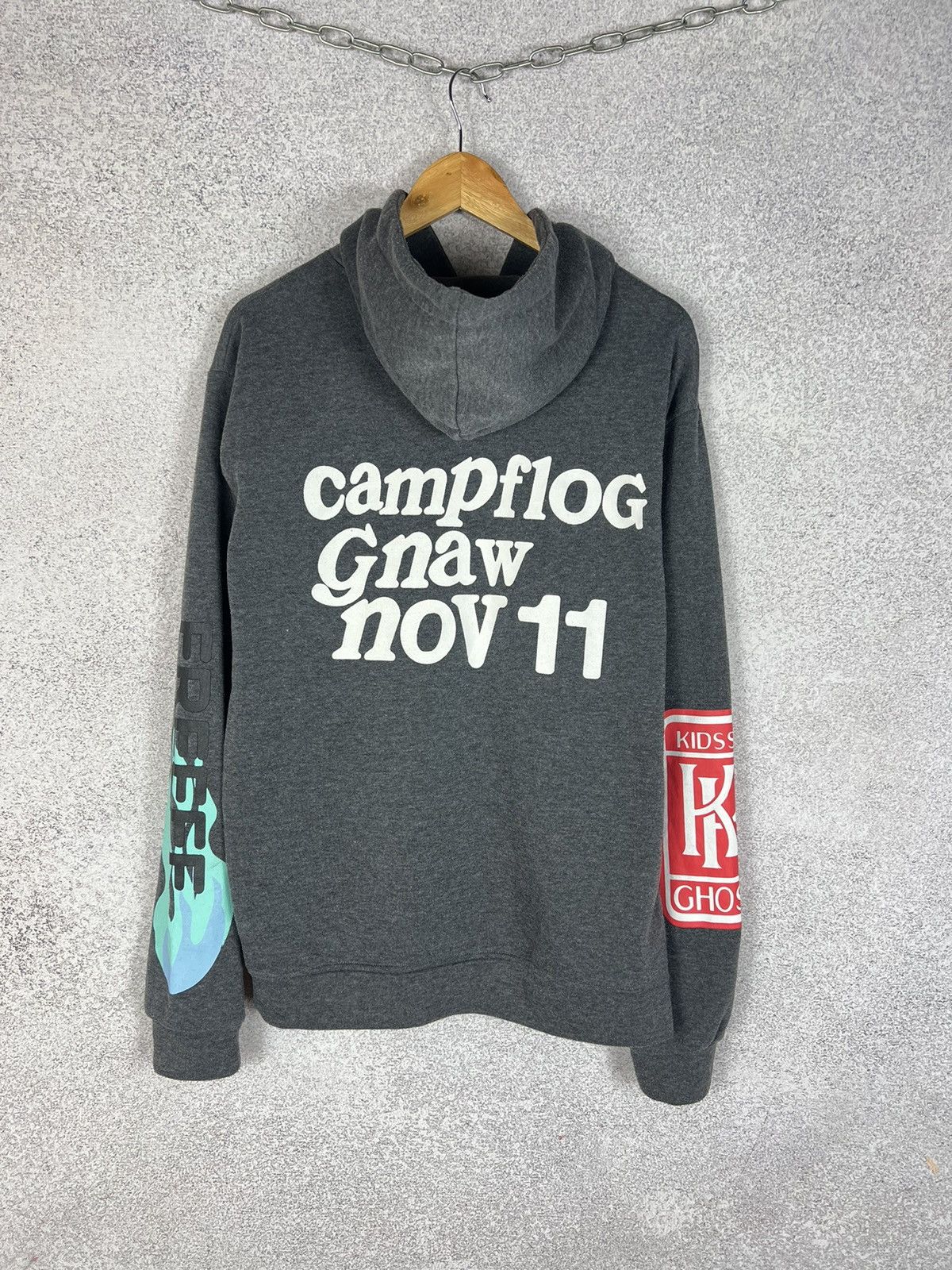 Lucky Me I See Ghosts Hoodie Campflog Gnaw NOV 11