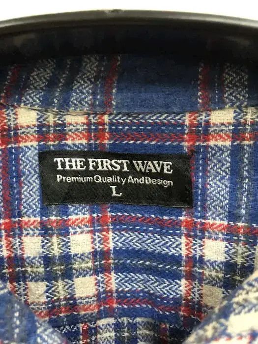 Flannel × Vintage Vintage The First Wave Flannel Shirt 👕 Size US M / EU 48-50 / 2 - 3 Thumbnail