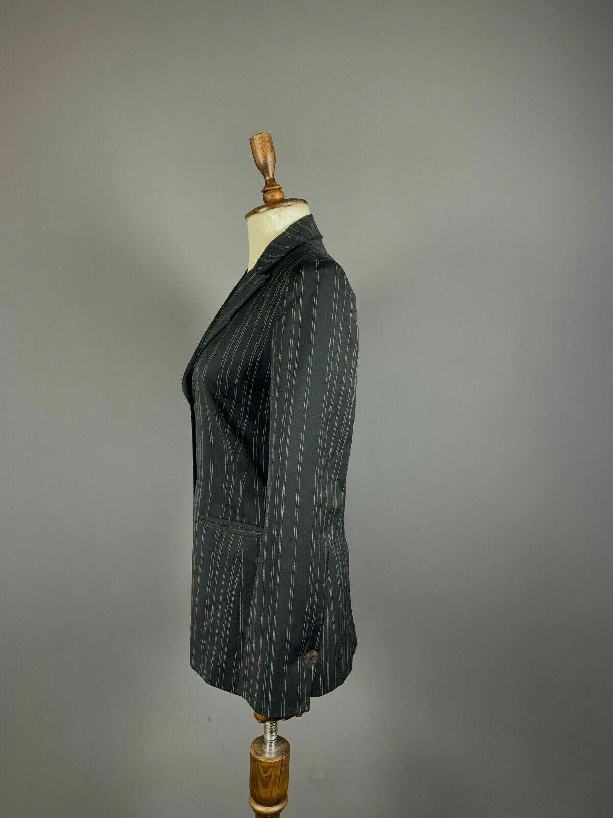 Kenzo Kenzo Jungle Black Wool Stripe 2 Blazer Jacket Size 38 Size 40R - 5 Thumbnail