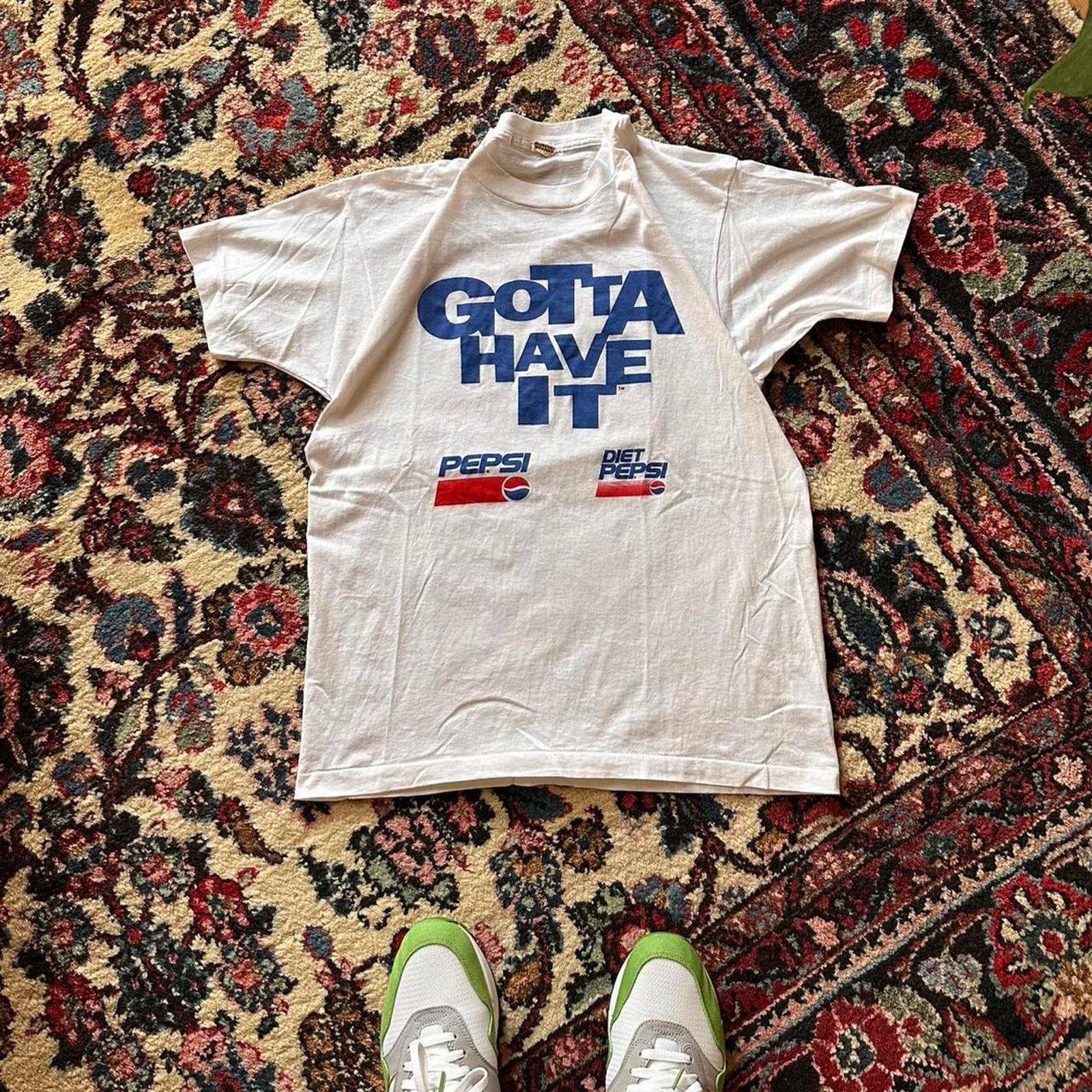 Pepsi × Vintage Vintage Pepsi Promo Shirt Size US XL / EU 56 / 4 - 1 Thumbnail