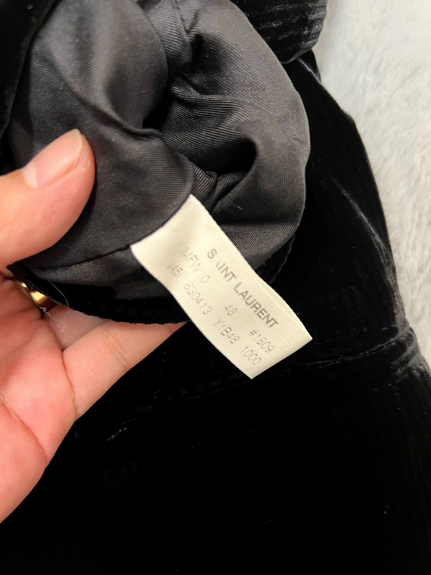 Saint Laurent Paris Authentic Saint Laurent corduroy three-button blazer Size 48R - 4 Thumbnail