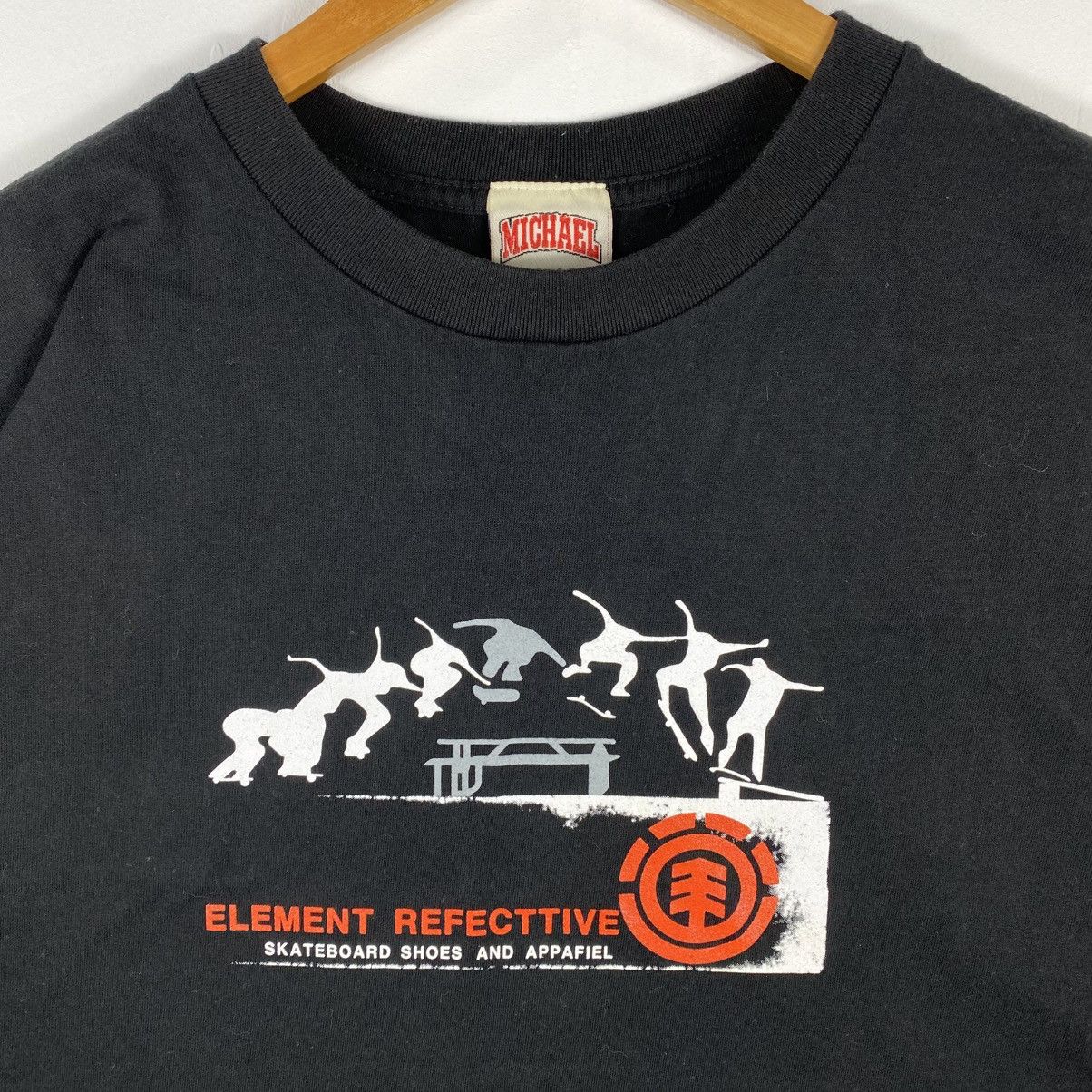 Element Vintage 90's ELEMENT Refecttive Skateboard Shoes And Apparel Size US XL / EU 56 / 4 - 3 Thumbnail