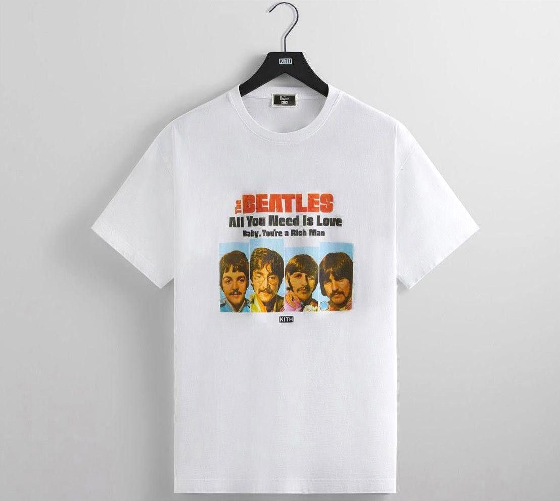 Kith Kith x The Beatles All You Need is Love Vintage Tee Size XL Size US XL / EU 56 / 4 - 1 Thumbnail