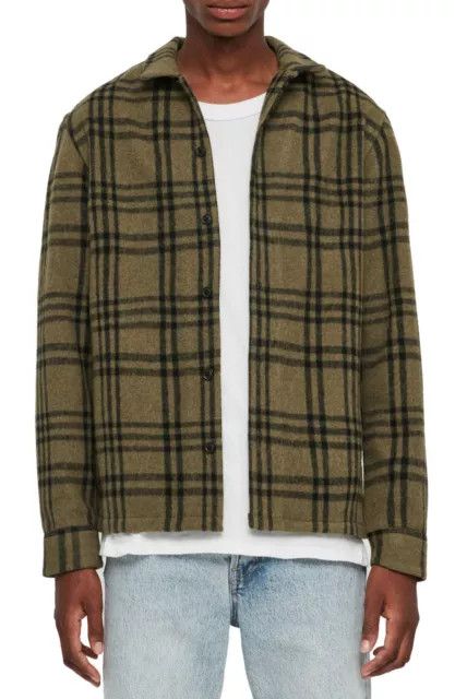 Allsaints Allsaints wool shirt jacket men S zenith ls shirt Size US S / EU 44-46 / 1 - 1 Thumbnail