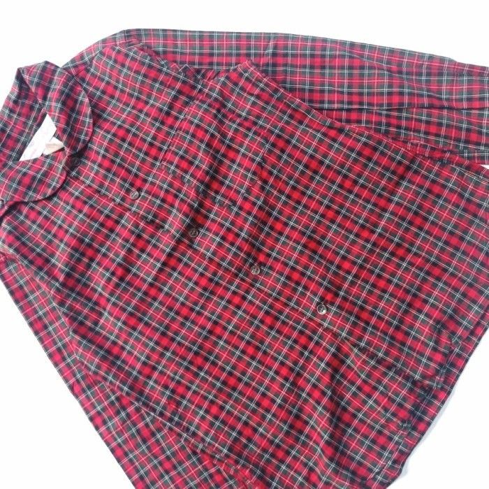 Comme des Garcons × Comme des Garcons SHIRT comme des garcons shirts tartan plaid round collar Size XS / US 0-2 / IT 36-38 - 2 Thumbnail