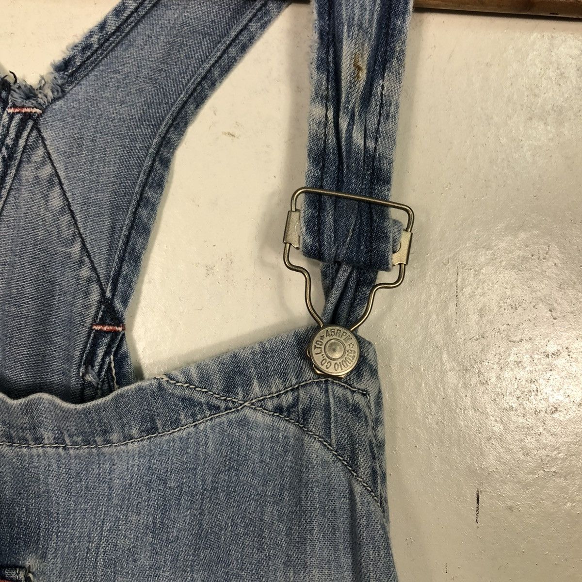 45rpm 🔥VINTAGE CHORE WORK DENIM INDIGO JUMPSUIT 45RPM BONDAGE Size US 38 / EU 54 - 17 Thumbnail