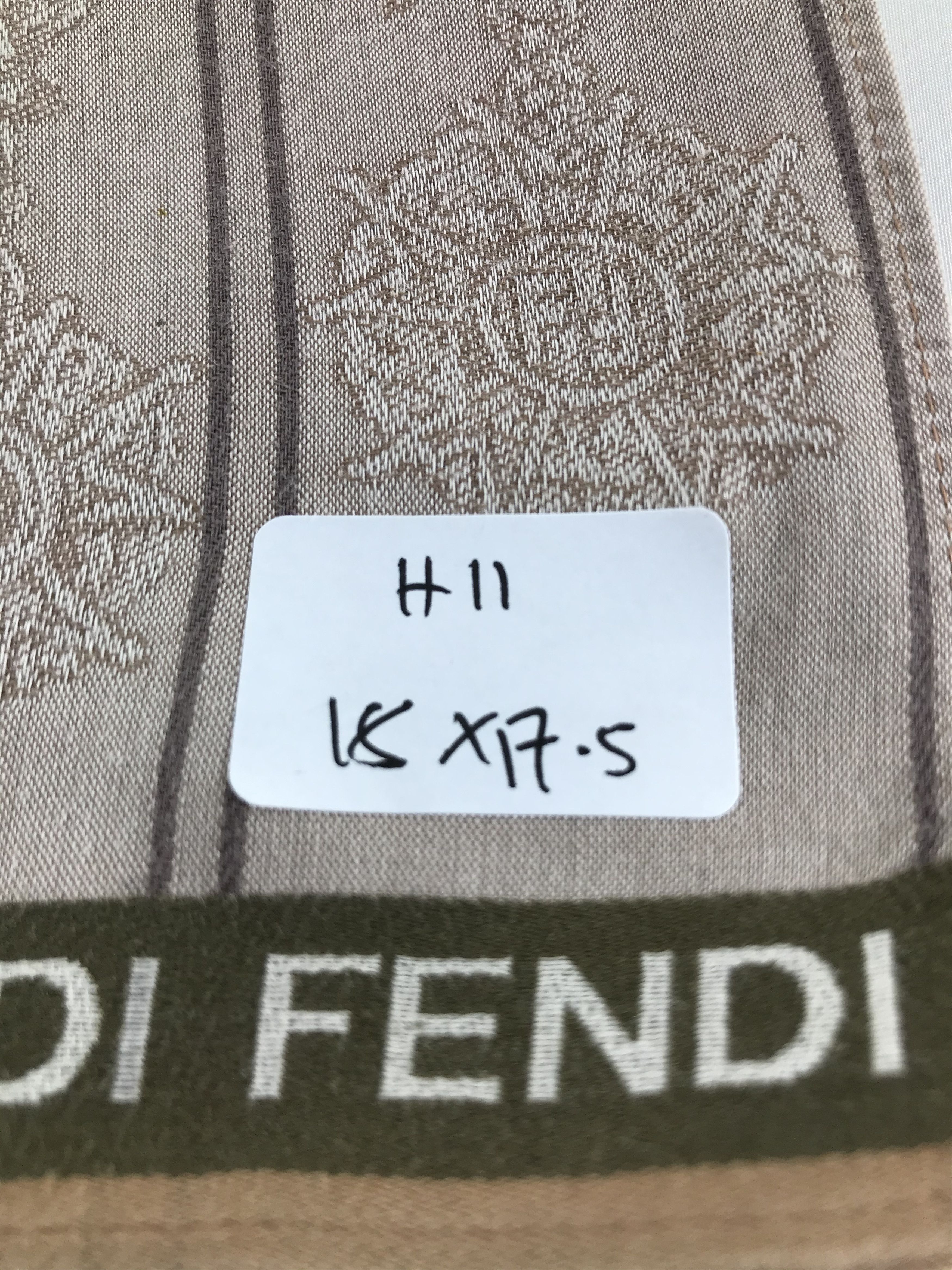 Vintage Fendi Medal of Honor Handkerchief Neckerchief Bandana H11 Size ONE SIZE - 6 Thumbnail