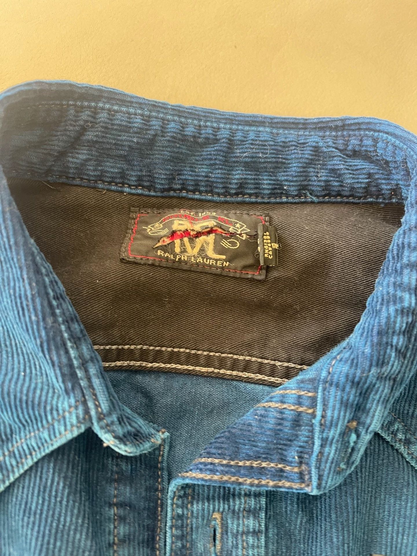 RRL Ralph Lauren RRL Indigo Dyed Corduroy Item Size US S / EU 44-46 / 1 - 3 Thumbnail