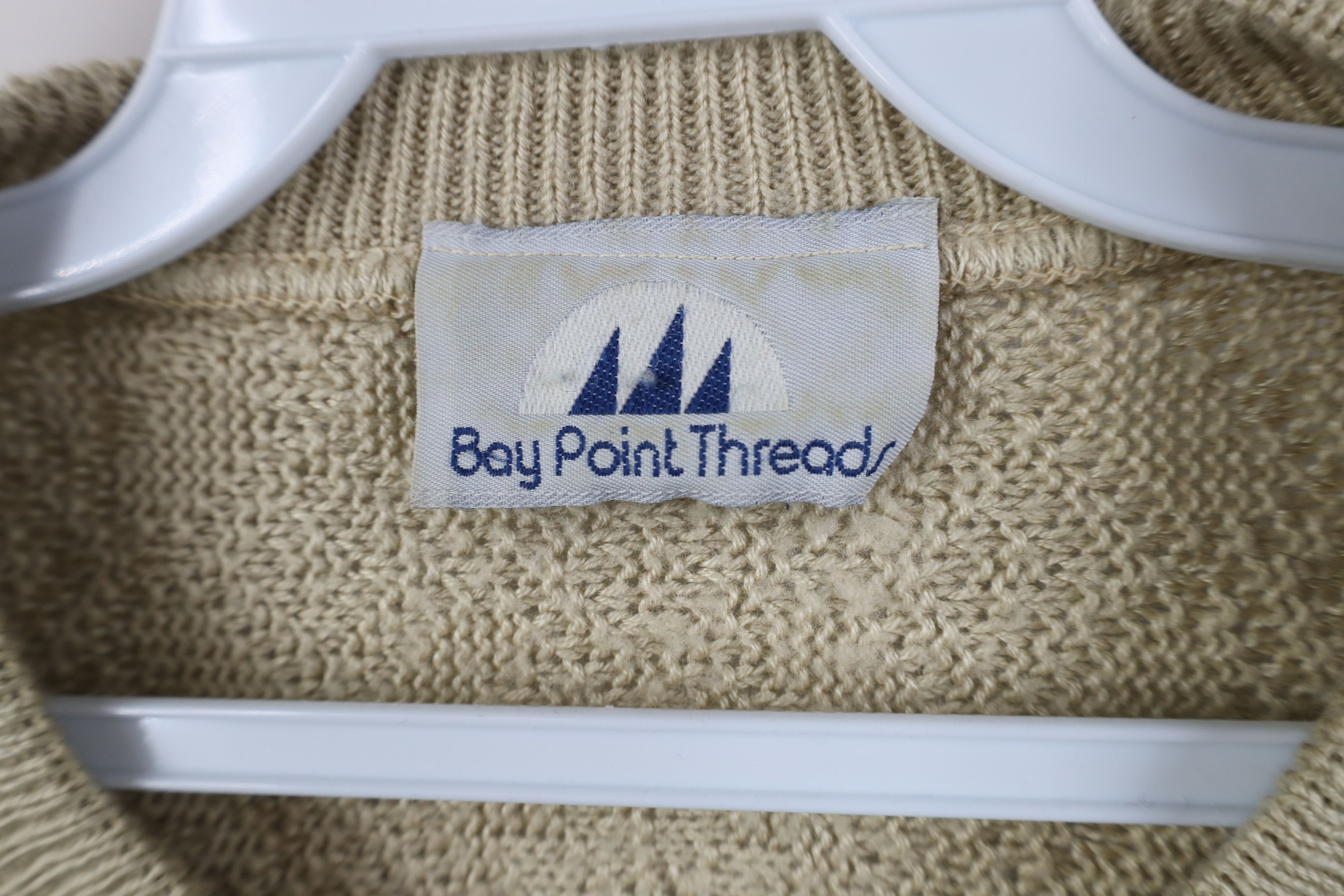 Vintage Vintage 90s Streetwear Fair Isle Knit Short Sleeve Sweater Size L / US 10 / IT 46 - 7 Thumbnail