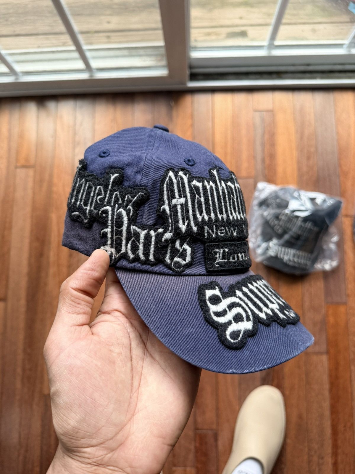 Supreme Supreme City Patches 6-Panel - navy Size ONE SIZE - 2 Thumbnail