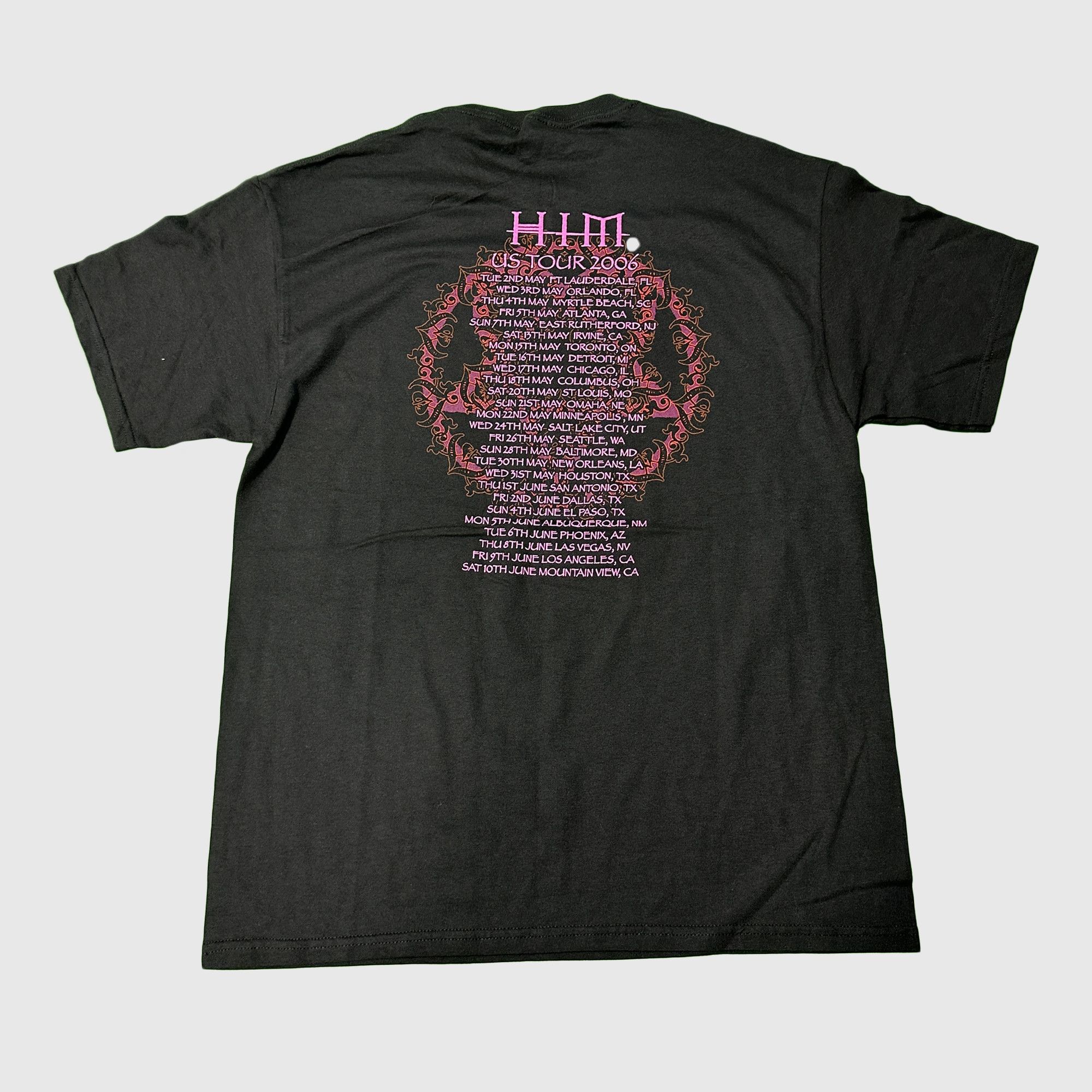 Hanes Vintage HIM 2006 Tour Graphic T-Shirt Size L Size US L / EU 52-54 / 3 - 5 Thumbnail