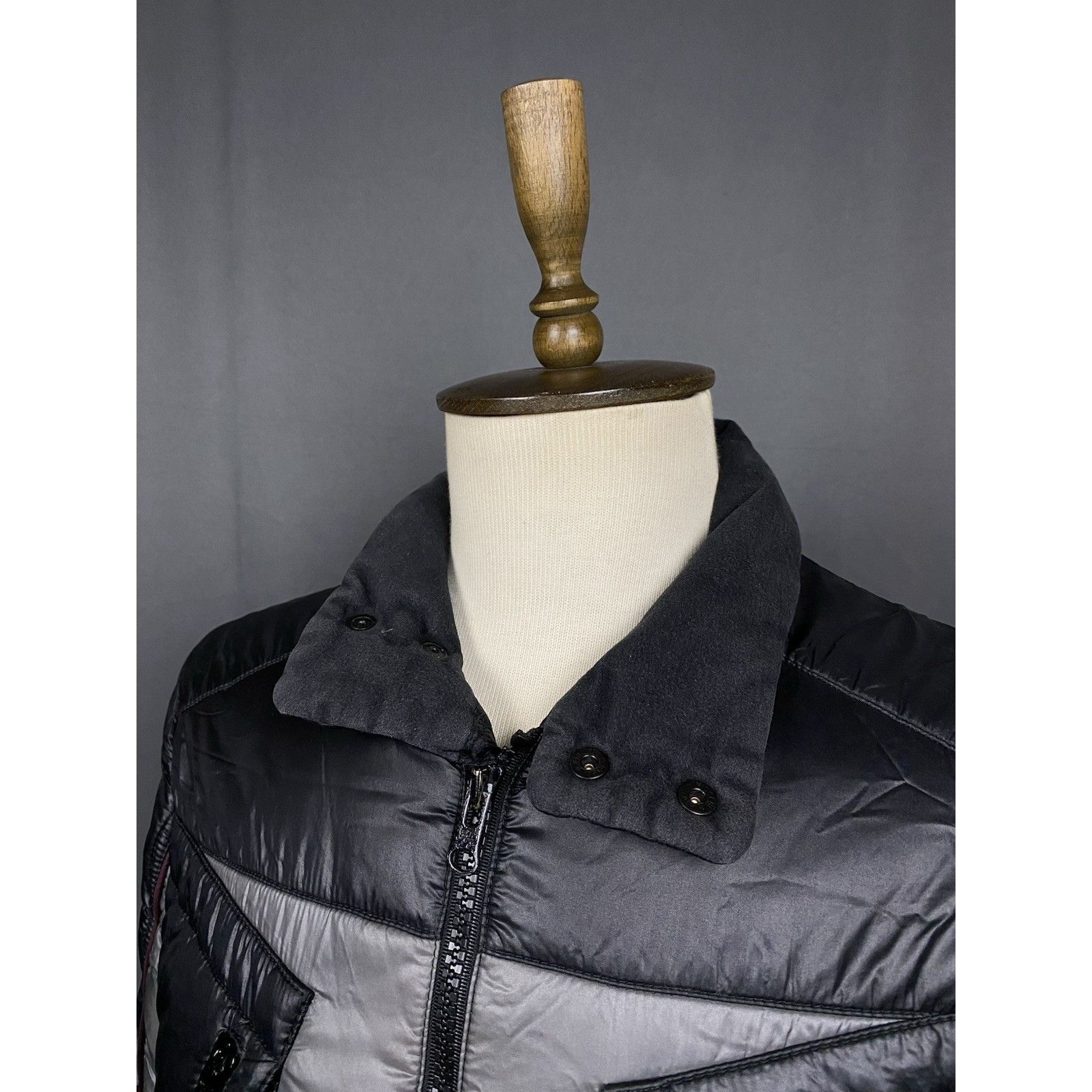 Fay Fay Men's Black Padded Insulated Quilted Jacket Size L Size US L / EU 52-54 / 3 - 6 Thumbnail