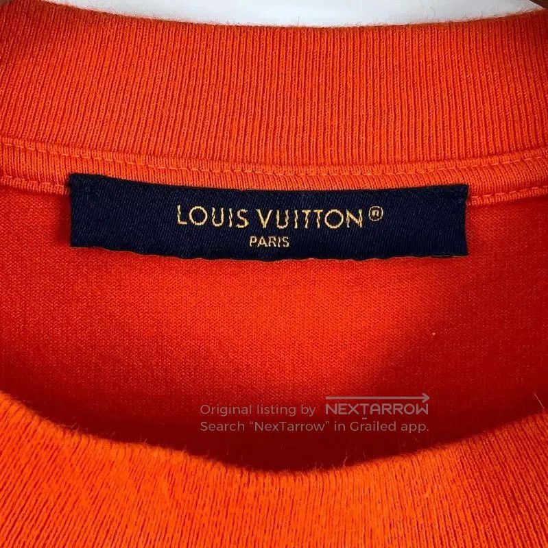 Louis Vuitton Louis Vuitton Orange Graphic Short Sleeve T-Shirt . Size US M / EU 48-50 / 2 - 5 Thumbnail