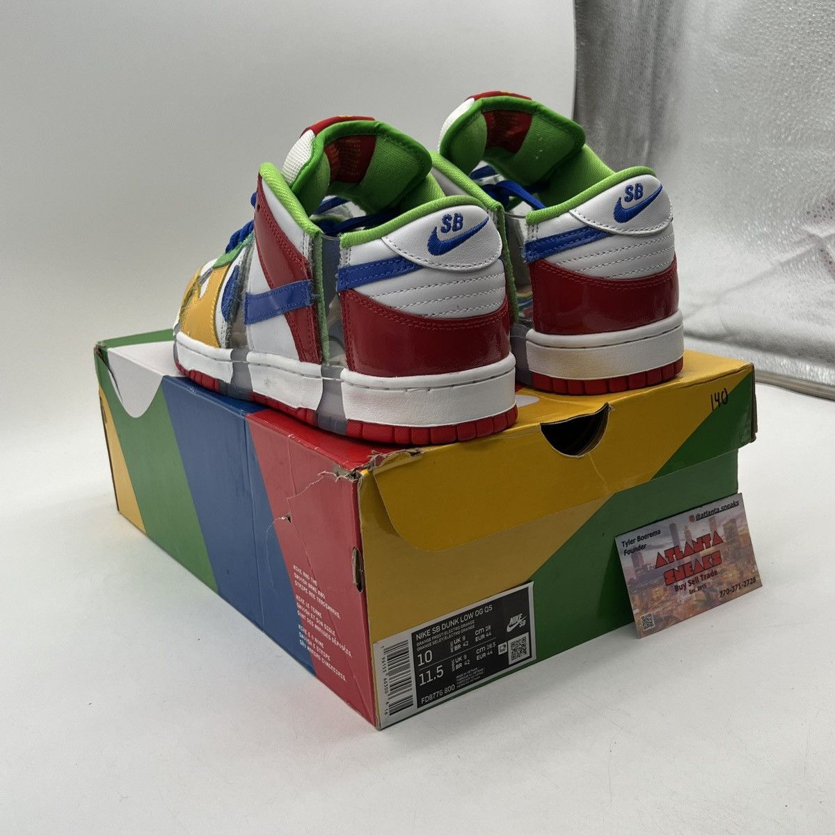 Nike Nike dunk low sb sandy bodecker Size US 9.5 / EU 42-43 - 4 Thumbnail