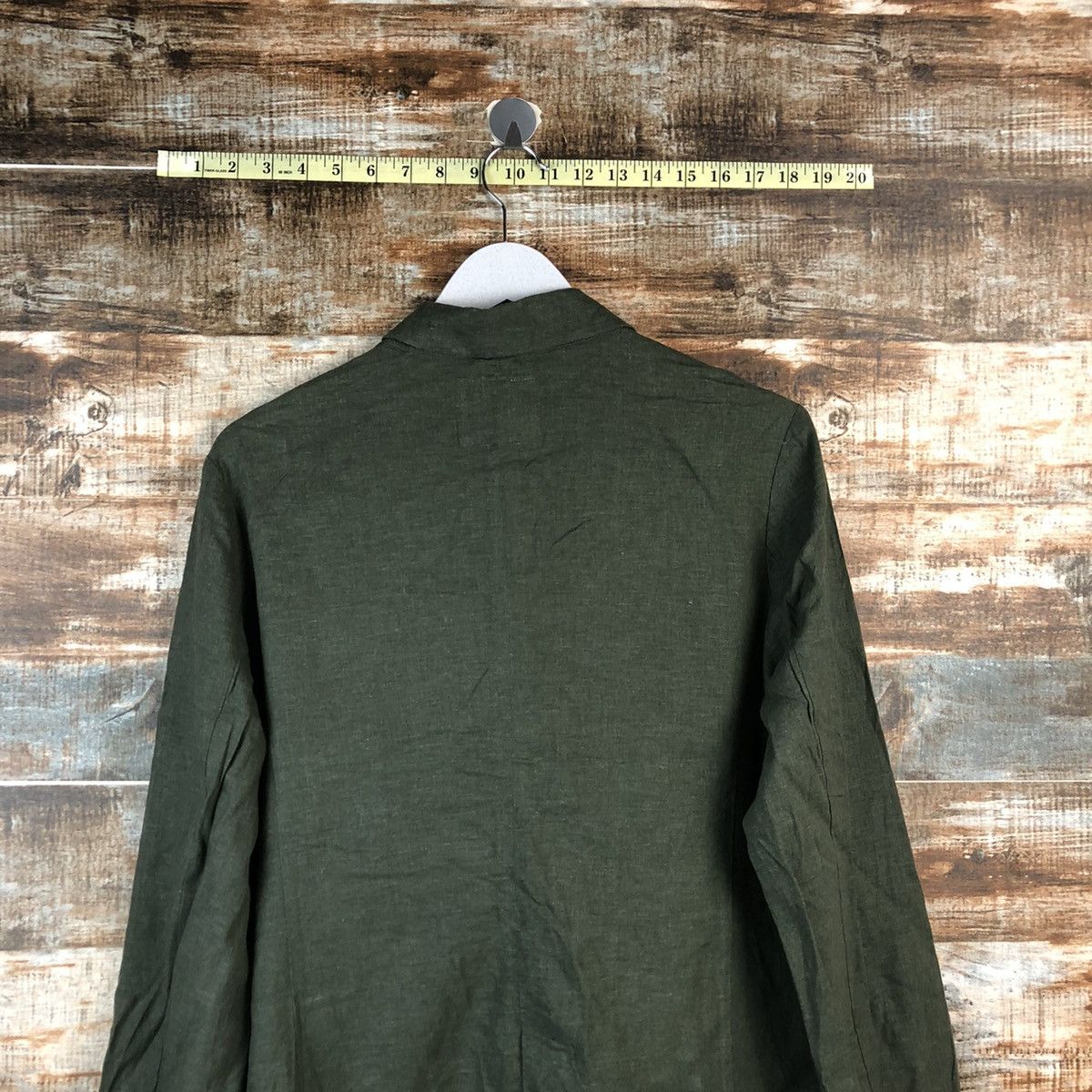 Japanese Brand Ikka Green vintage jacket #A2549 Size US M / EU 48-50 / 2 - 13 Thumbnail
