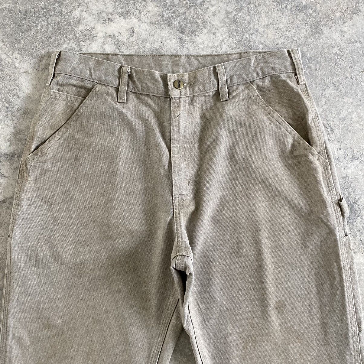 Carhartt Vintage Carhartt Desert Grey Dirty Carpenter Pants Size US 33 - 8 Thumbnail