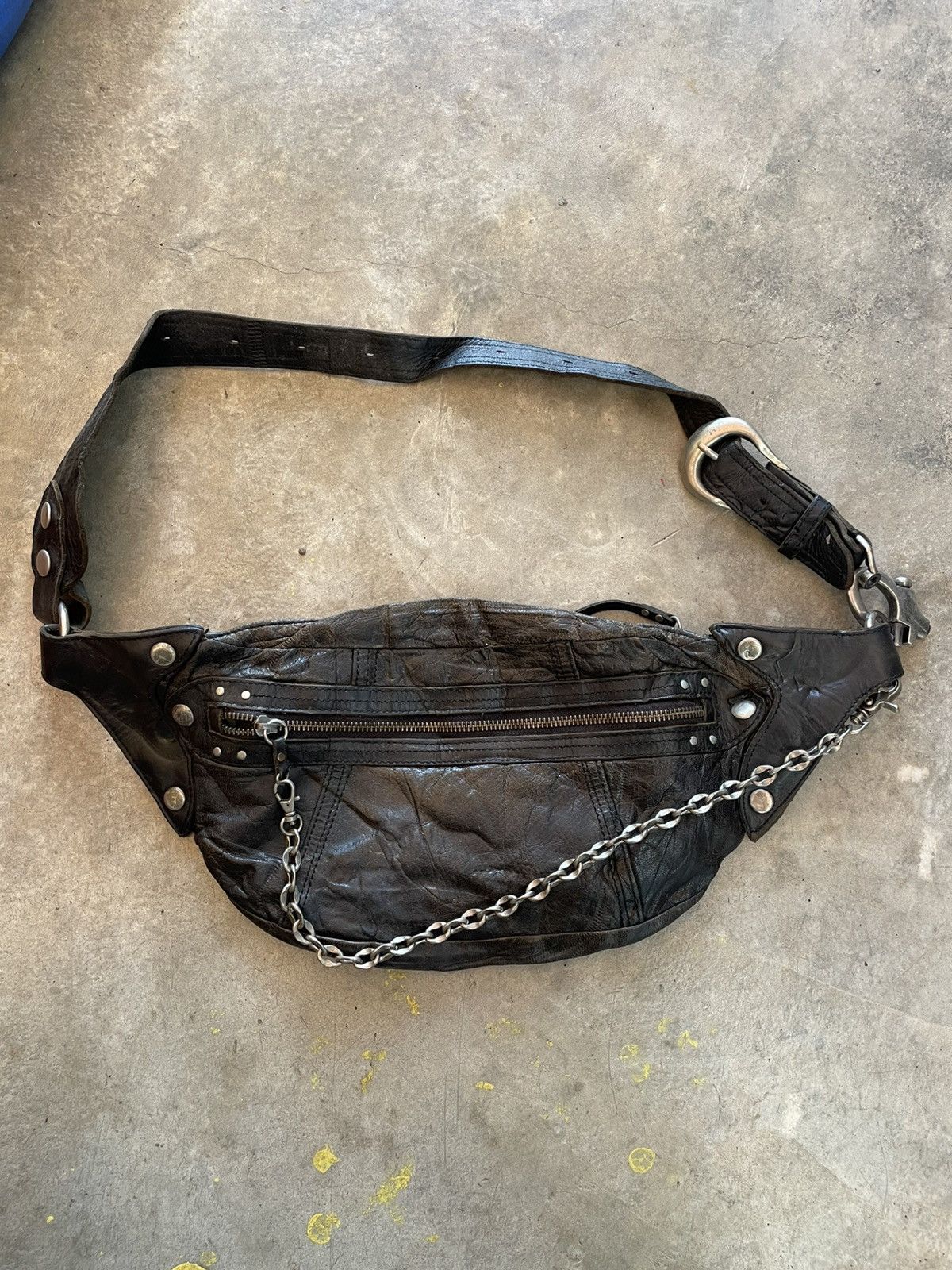 バッグ alfredo BANNISTER design leather Boston Alfredo Bannister Alfredo Bannister Leather Cross Body Bag | Grailed
