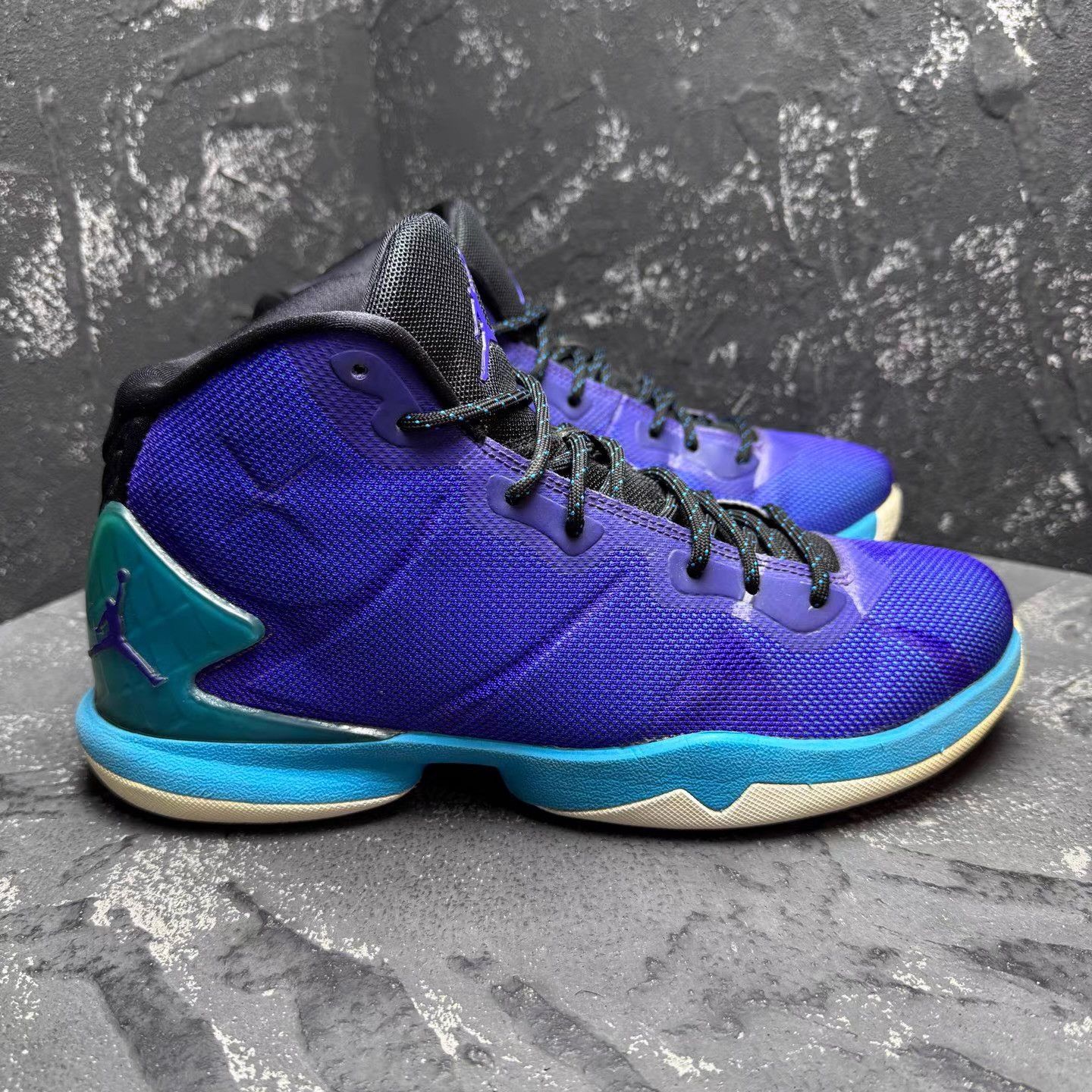 Jordan Brand Jordan Super.Fly 4 Blue Purple Q10 Size US 8.5 / EU 41-42 - 4 Thumbnail