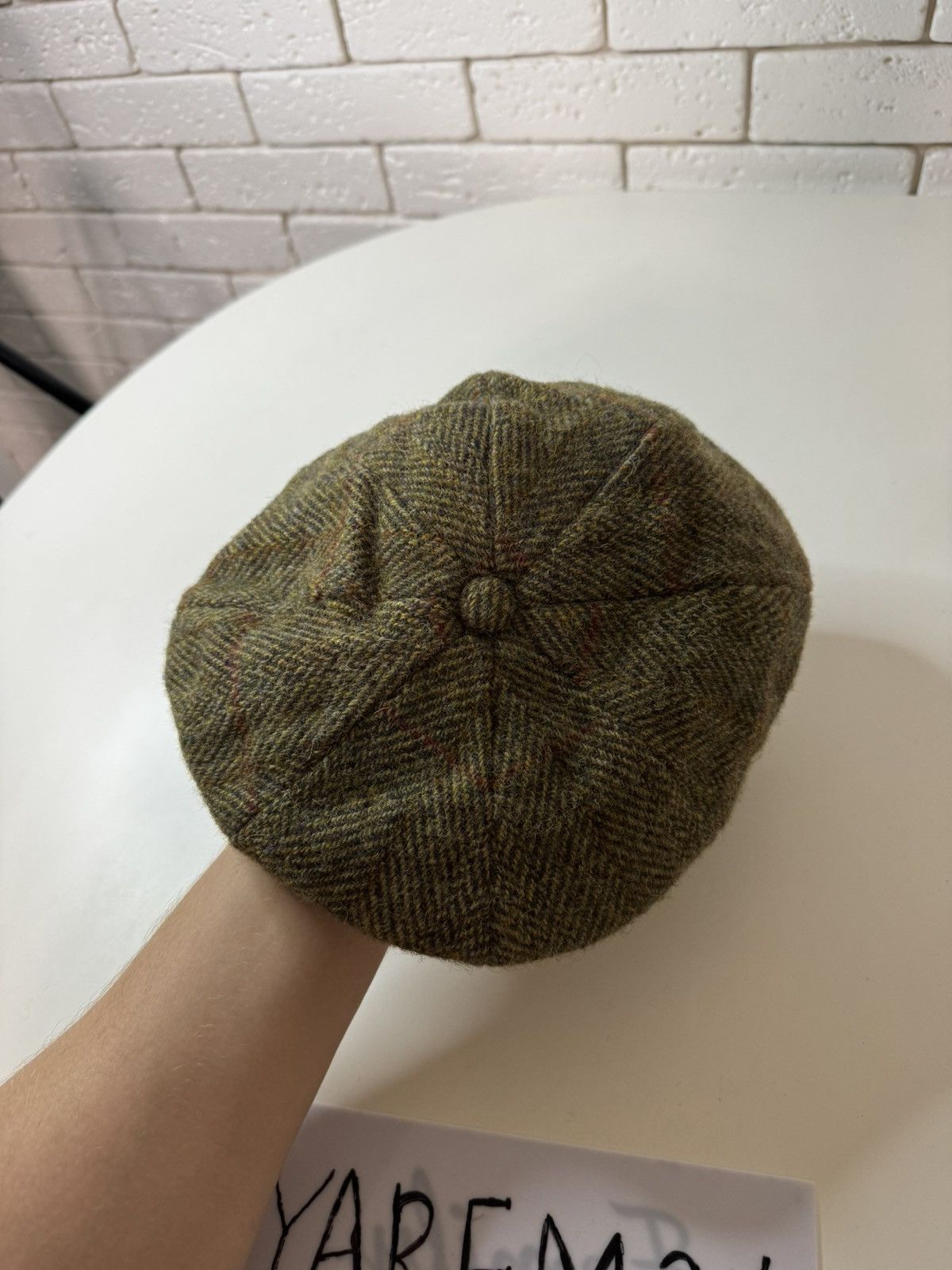Harris Tweed Harris Tweed cap hat Size ONE SIZE - 4 Thumbnail