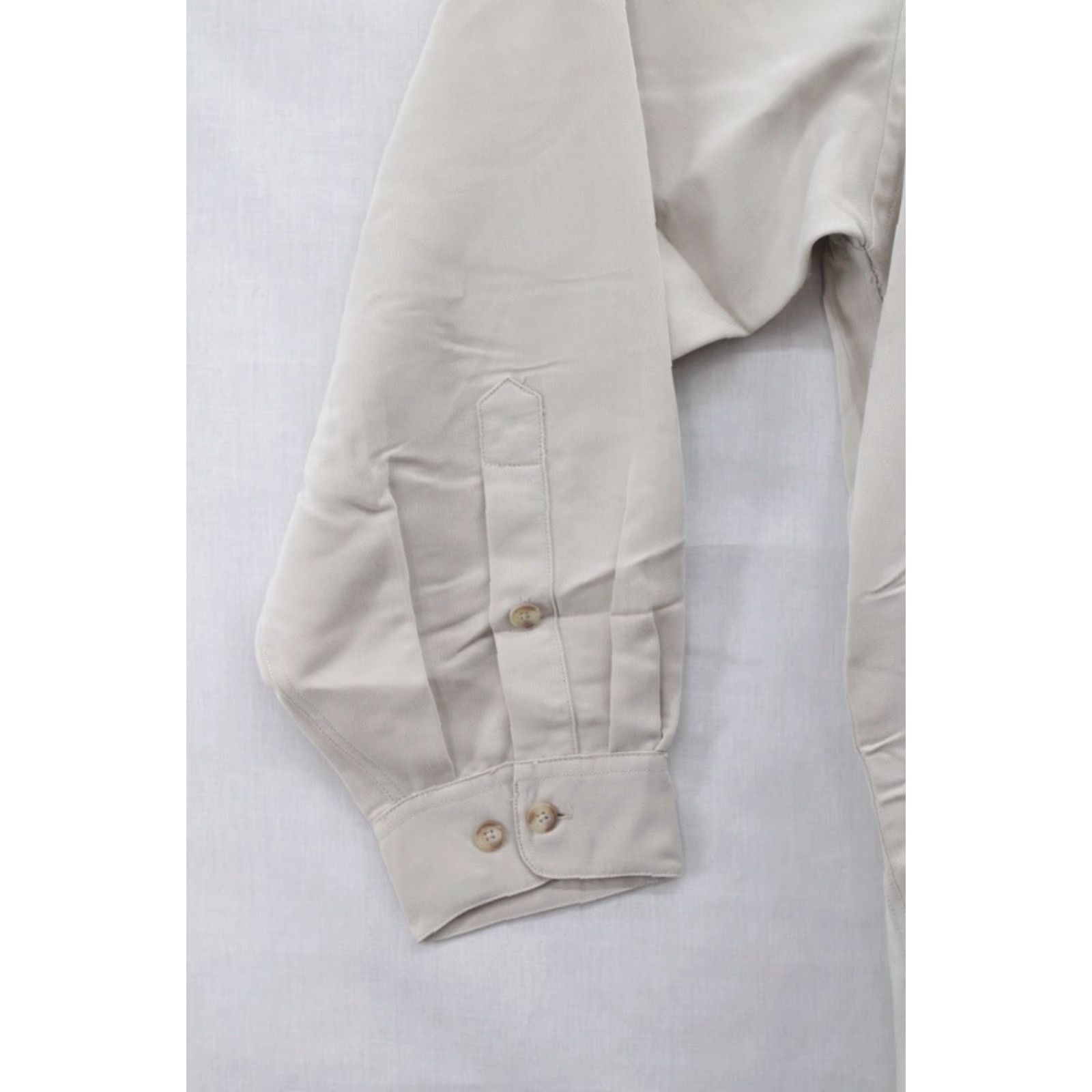 Vintage NWT Original Island Sport Shirt Men's XXL Beige Long Sleeve Button Up Vacation Shirt Size US XXL / EU 58 / 5 - 4 Thumbnail