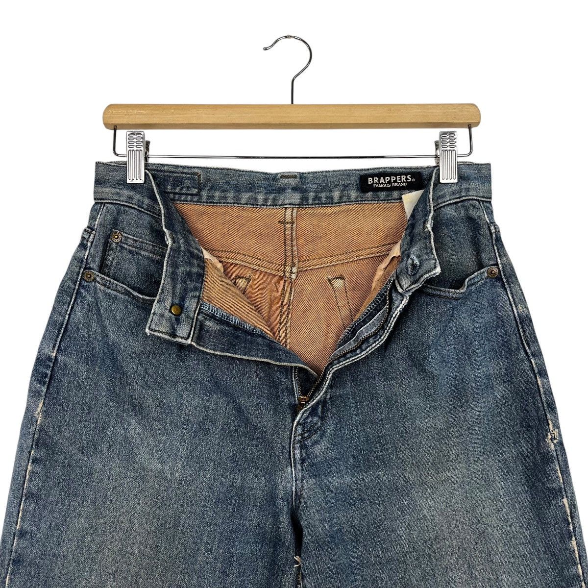 20471120 Vintage Brappers Famous Jeans Denim Size 30" / US 8 / IT 44 - 15 Thumbnail
