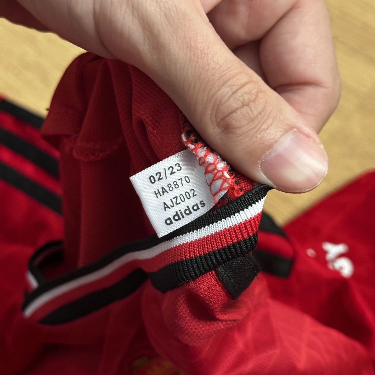 Adidas Adidas Manchester United 2023/2024 Home Jersey Size US XL / EU 56 / 4 - 7 Thumbnail