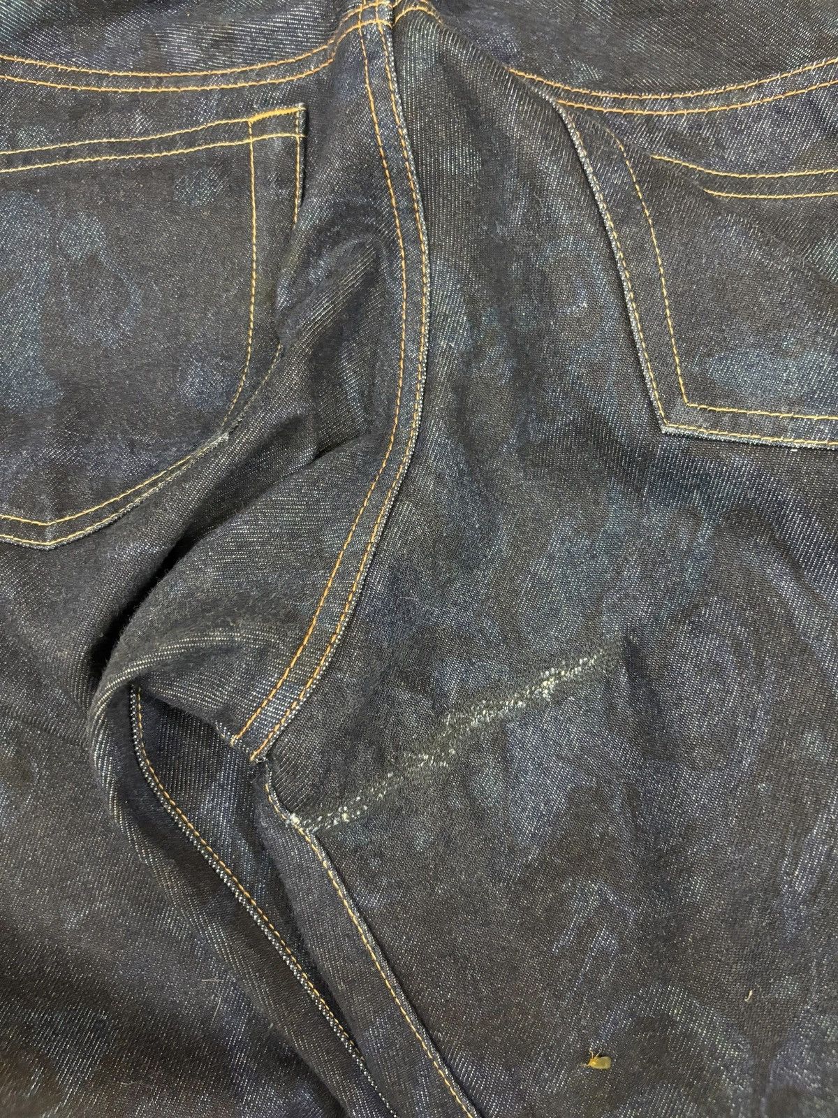Comme des Garcons Homme RARE CDG Homme Floral Paisley Jacquard Artisanal Jeans Size US 31 - 11 Thumbnail
