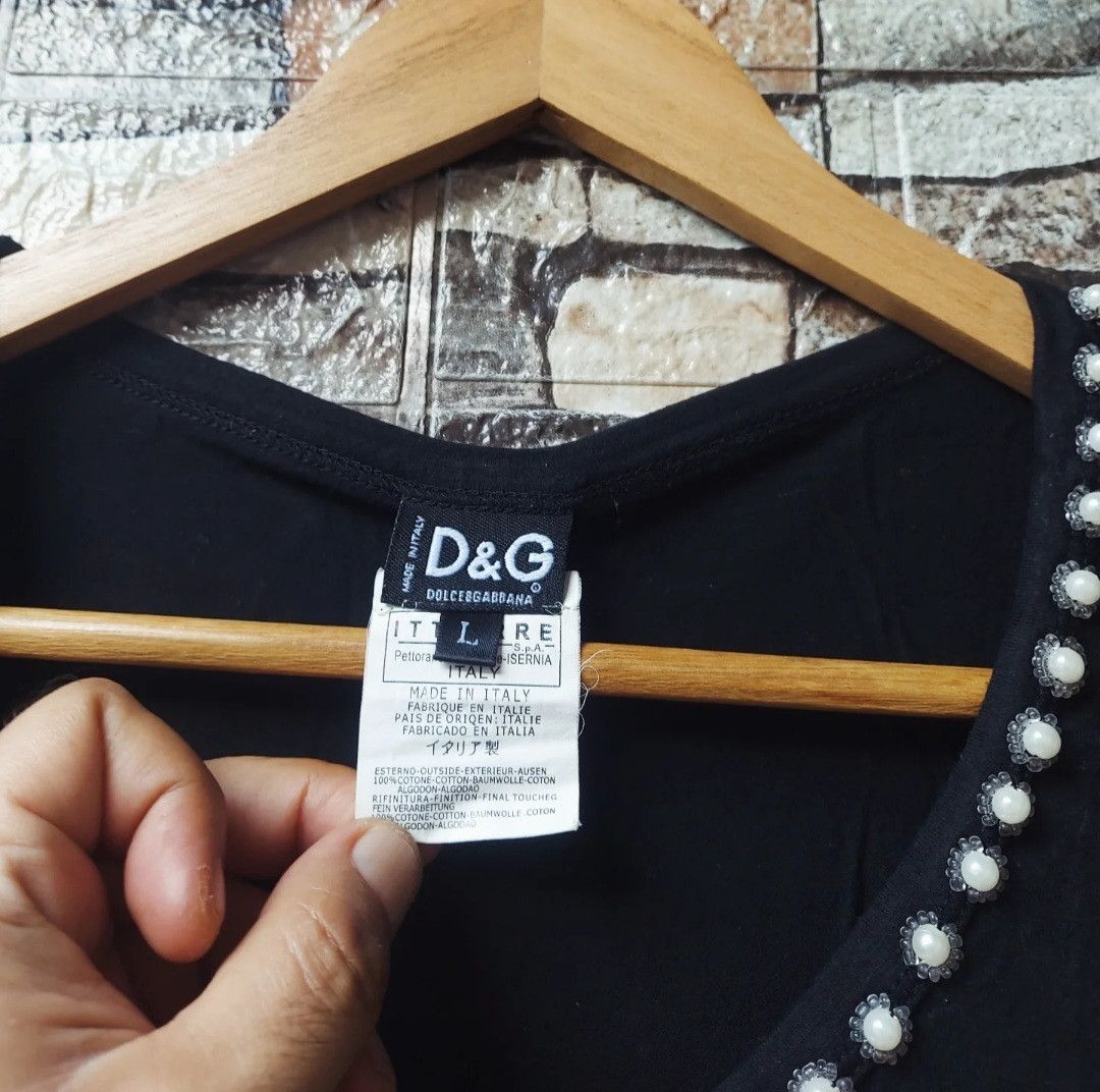 Dolce & Gabbana Vintage Dolce & Gabbana Rhinestone Size L / US 10 / IT 46 - 6 Thumbnail