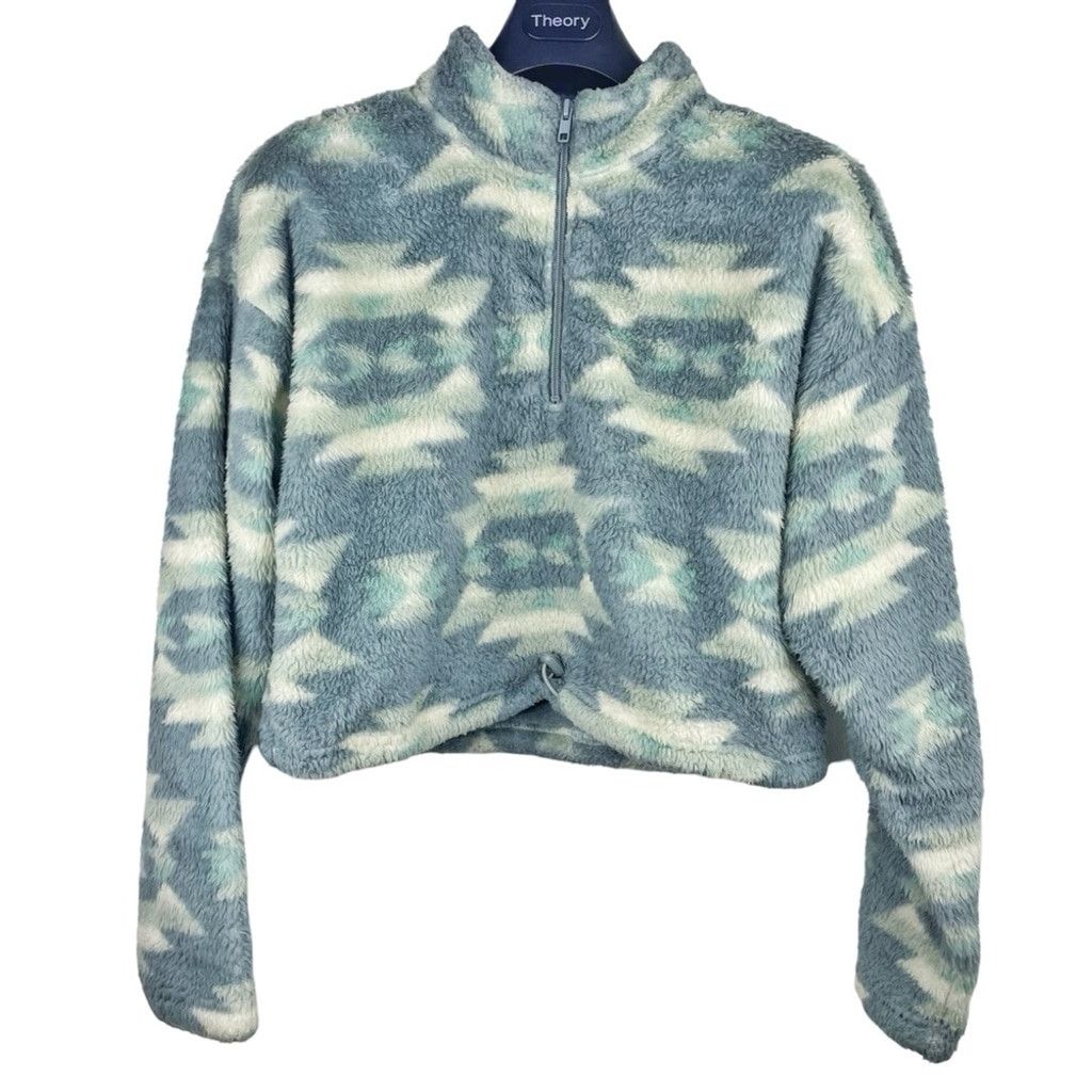 Other L.A. HEARTS Women’s Fleece Crop Top Interesting Pattern S Size S / US 4 / IT 40 - 1 Thumbnail
