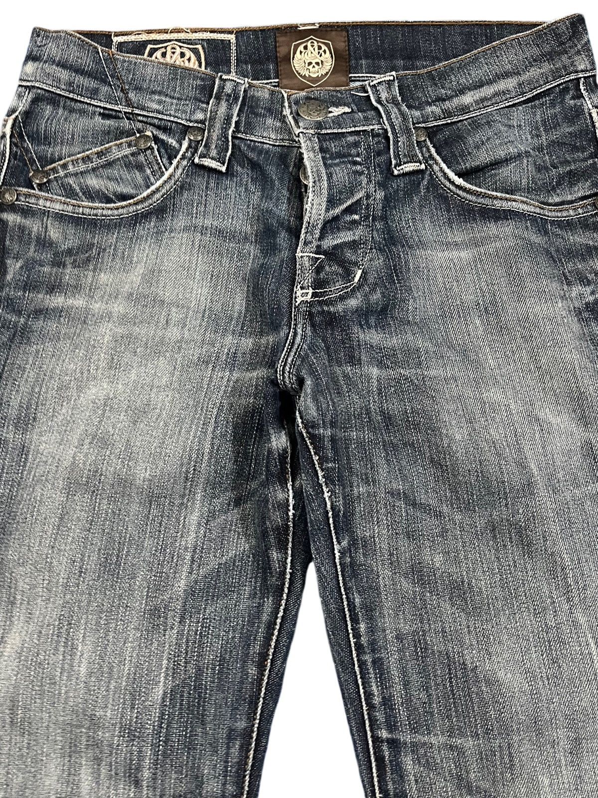 Rock & Republic Vintage Rock and Republic Flare Distressed Denim Size US 29 - 2 Thumbnail